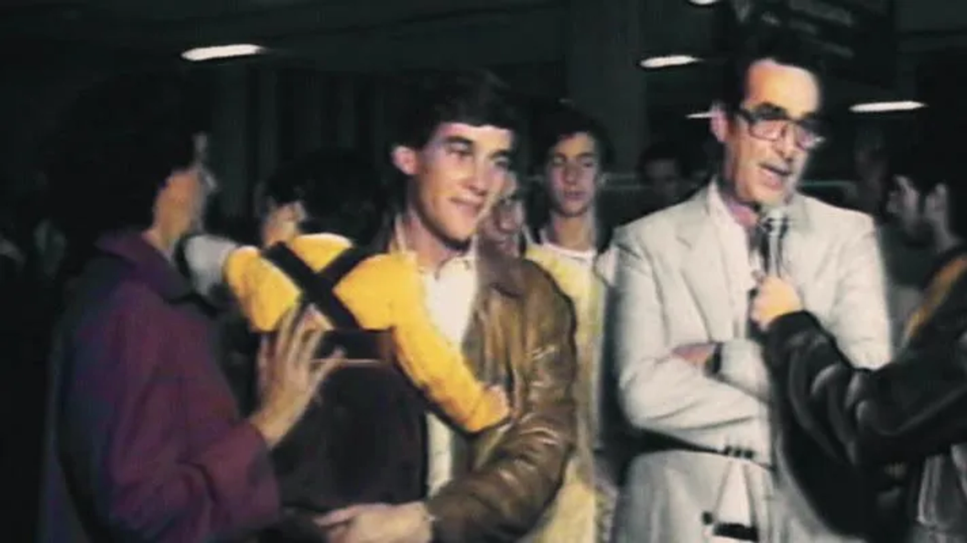 Ayrton Senna, Neyde Senna, and Milton da Silva in Senna (2010)