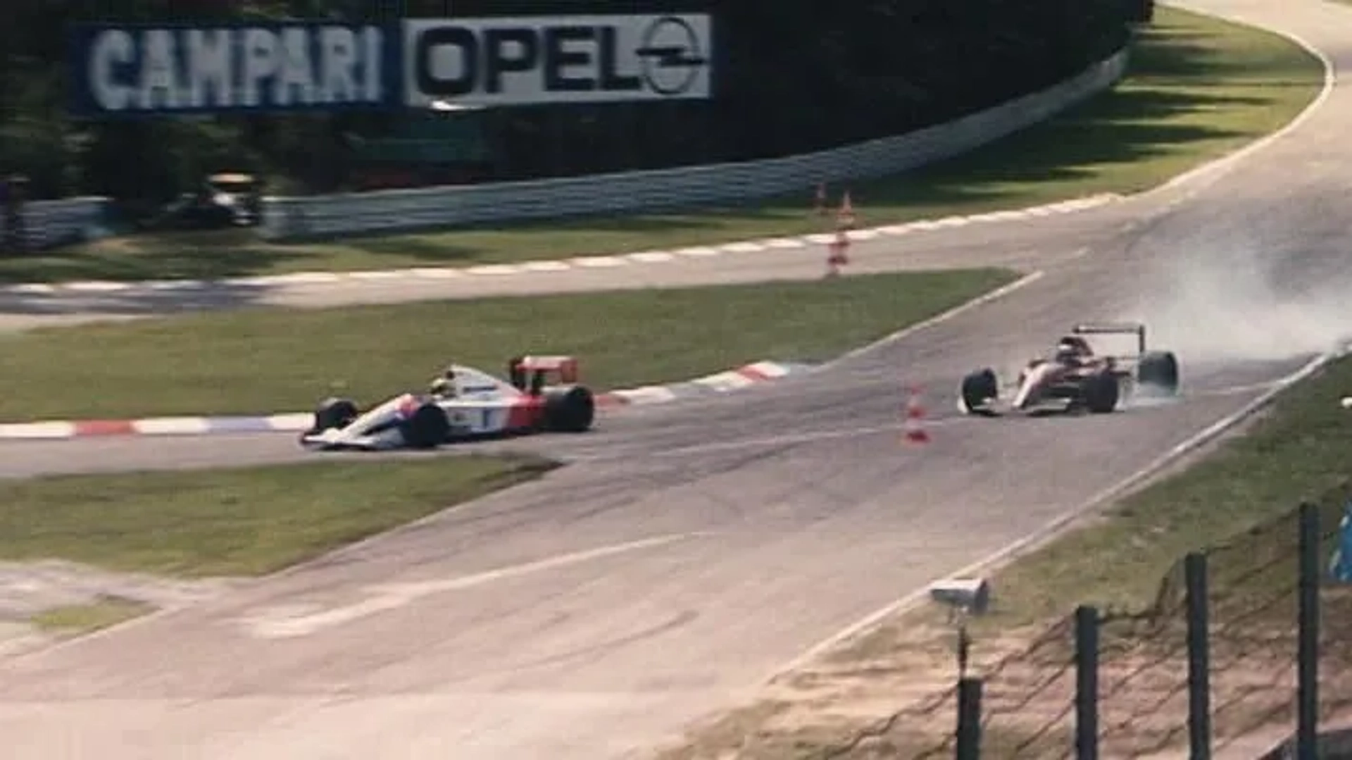 Ayrton Senna and Alain Prost in Senna (2010)