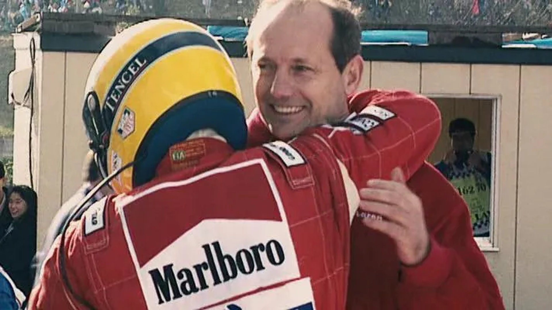 Ayrton Senna and Ron Dennis in Senna (2010)
