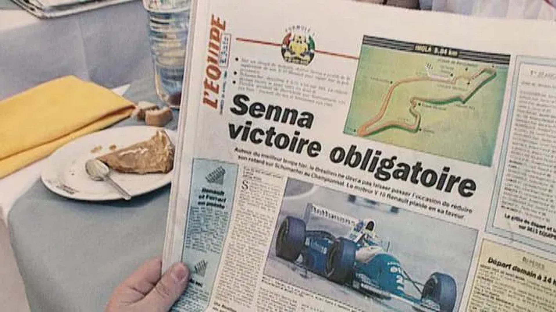 Ayrton Senna in Senna (2010)