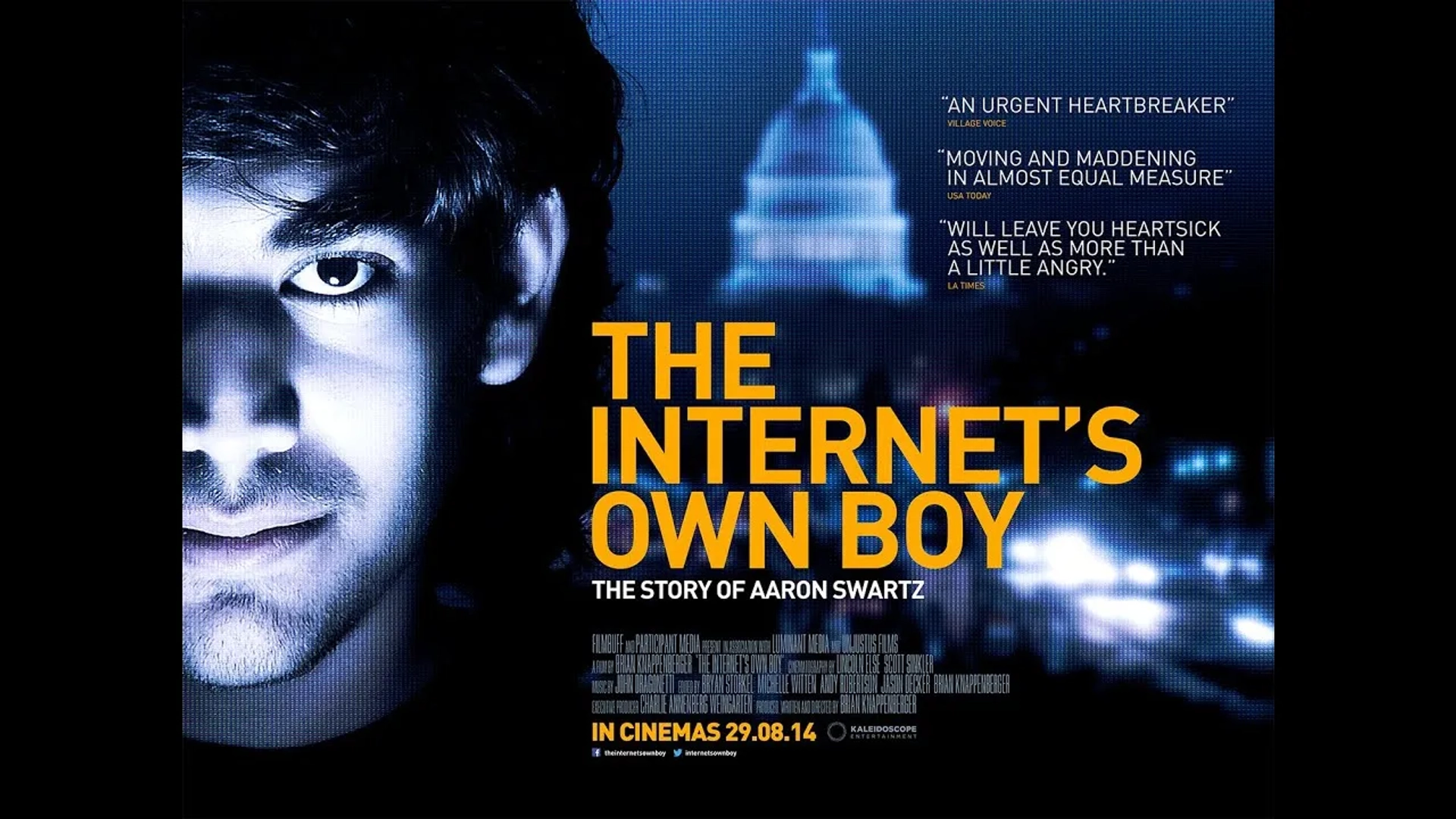 Aaron Swartz in The Internet's Own Boy: The Story of Aaron Swartz (2014)