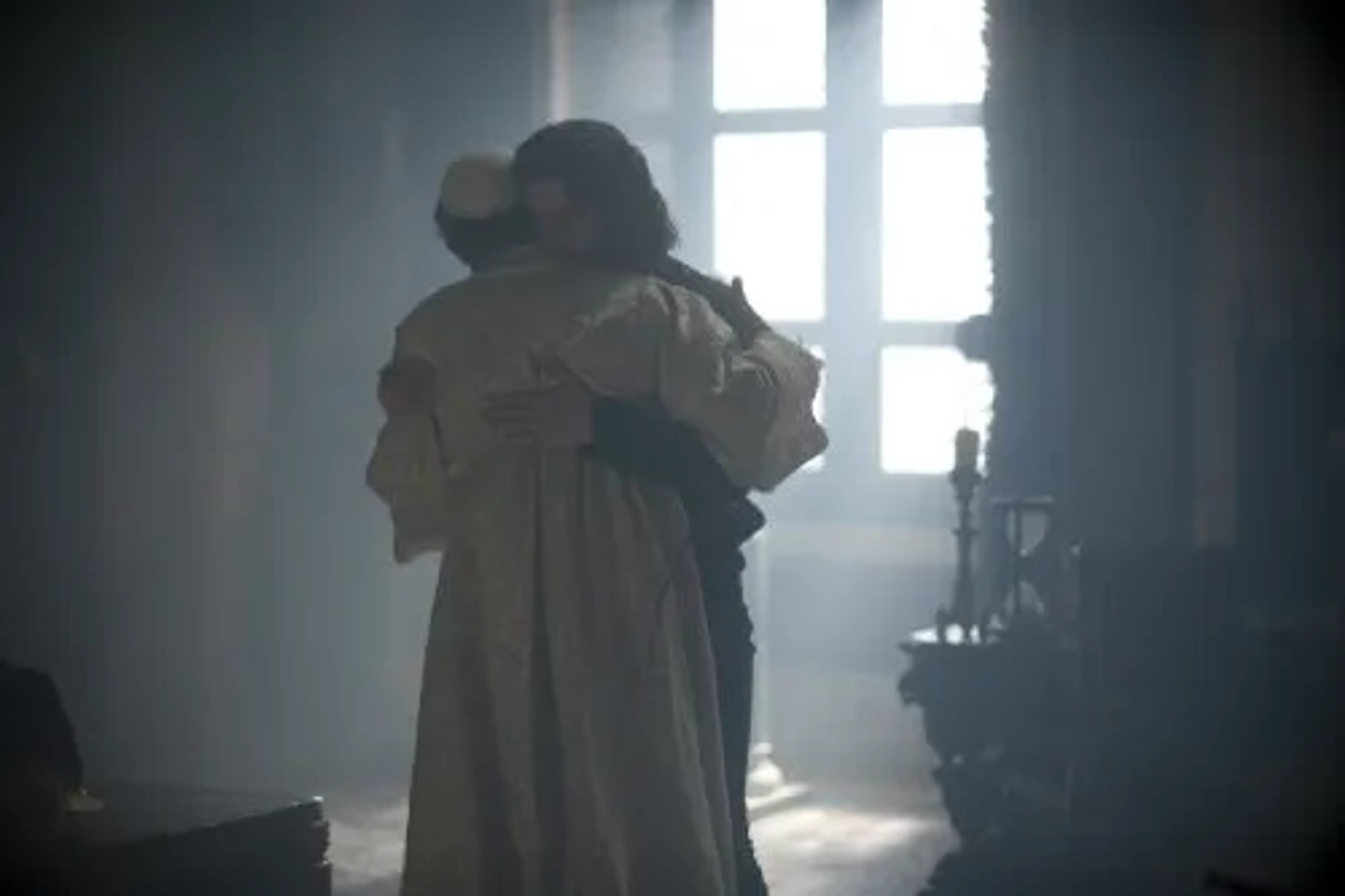 Jeremy Irons and François Arnaud in The Borgias (2011)
