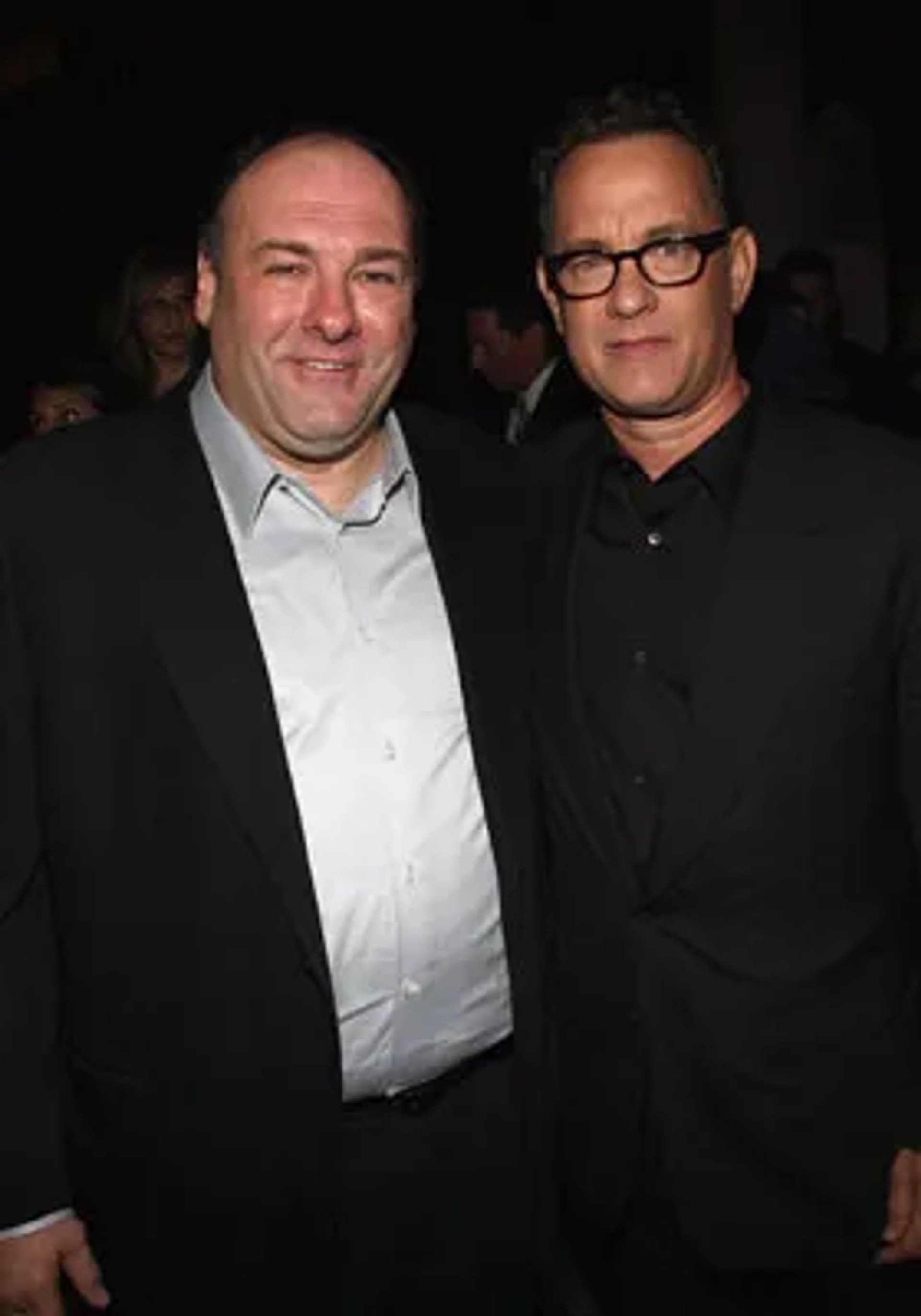 Tom Hanks and James Gandolfini at an event for Where the Wild Things Are (2009)