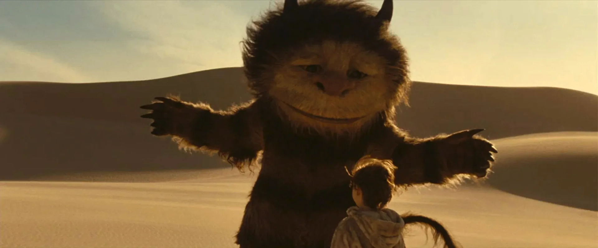 James Gandolfini, Max Records, and Vincent Crowley in Where the Wild Things Are (2009)