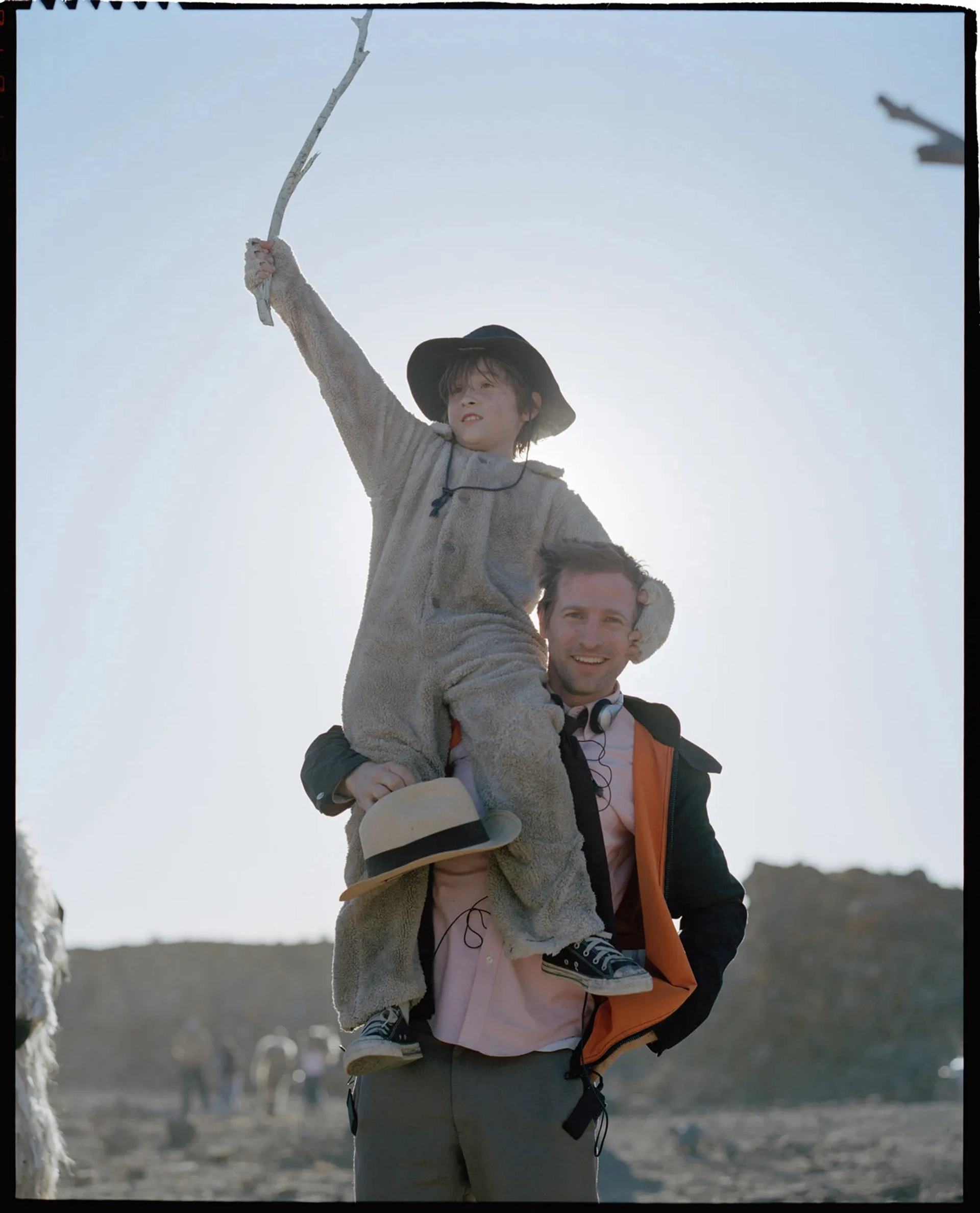 Spike Jonze and Max Records in Where the Wild Things Are (2009)