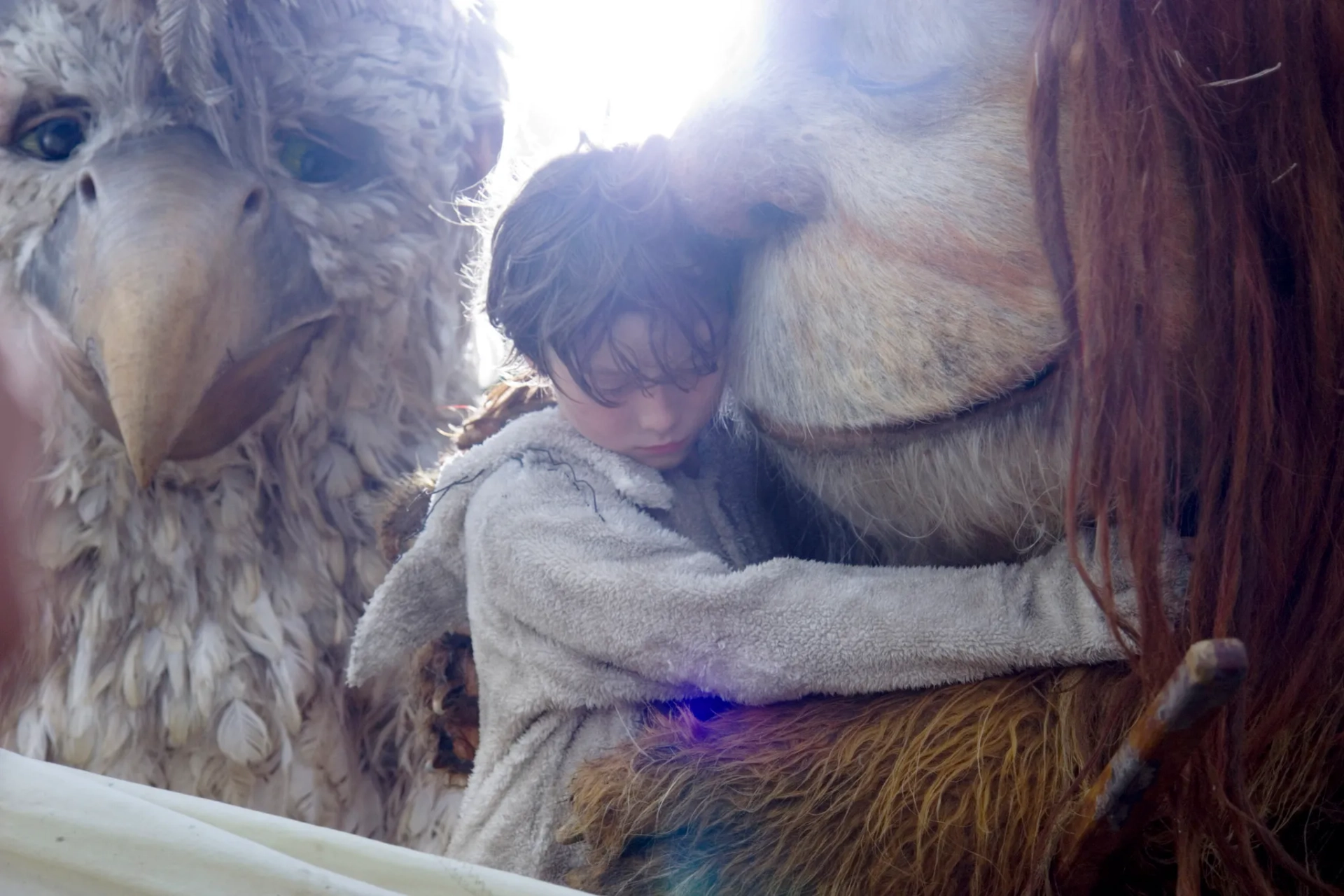 Lauren Ambrose, Chris Cooper, Garon Michael, John Leary, Alice Parkinson, and Max Records in Where the Wild Things Are (2009)