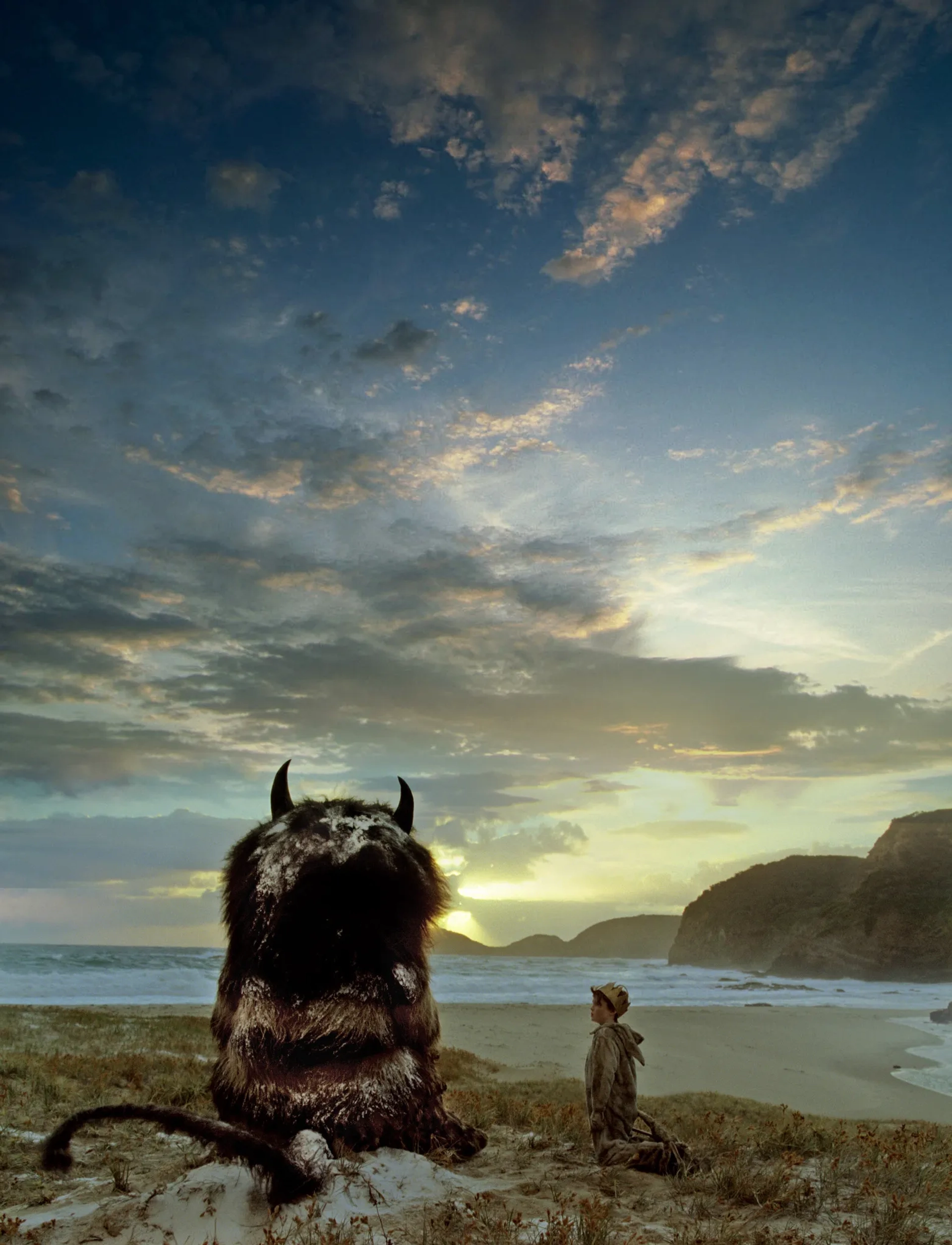 James Gandolfini, Max Records, and Vincent Crowley in Where the Wild Things Are (2009)