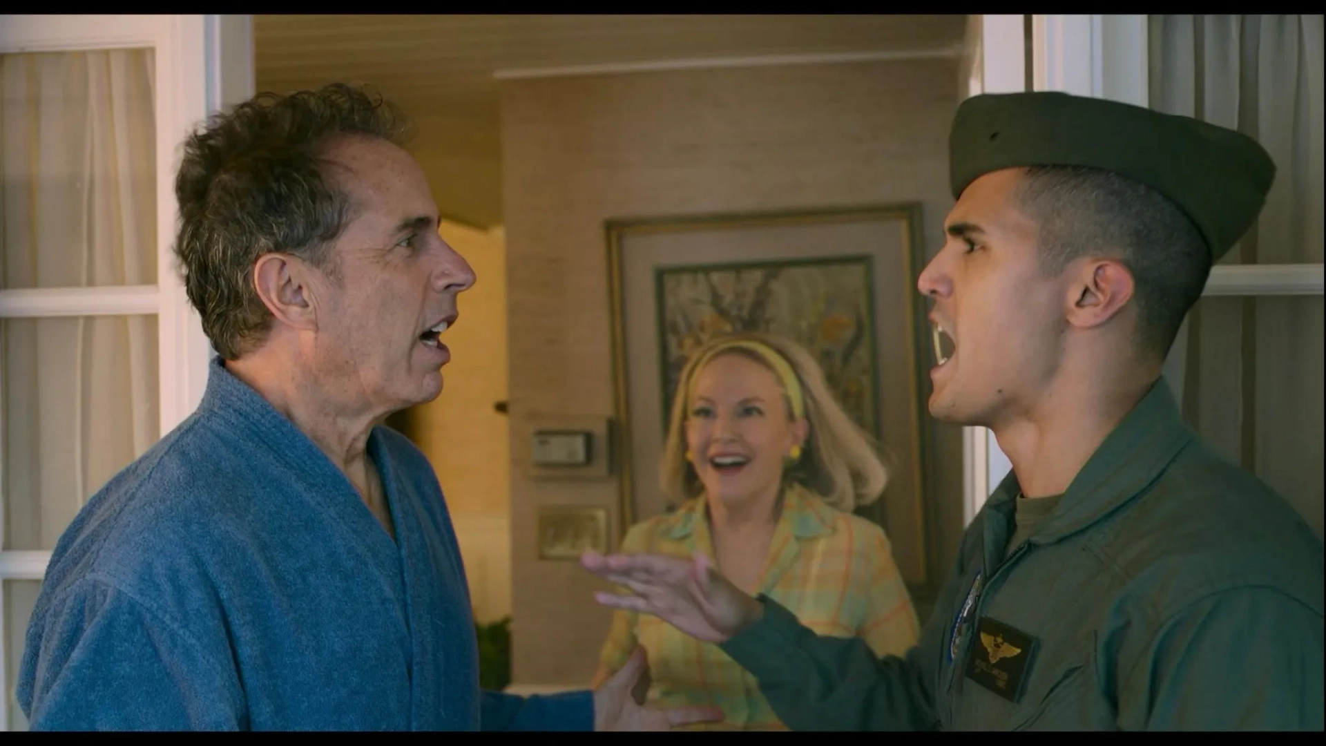 Jerry Seinfeld, Rachel Harris and Jack Murillo in Unfrosted (2024)