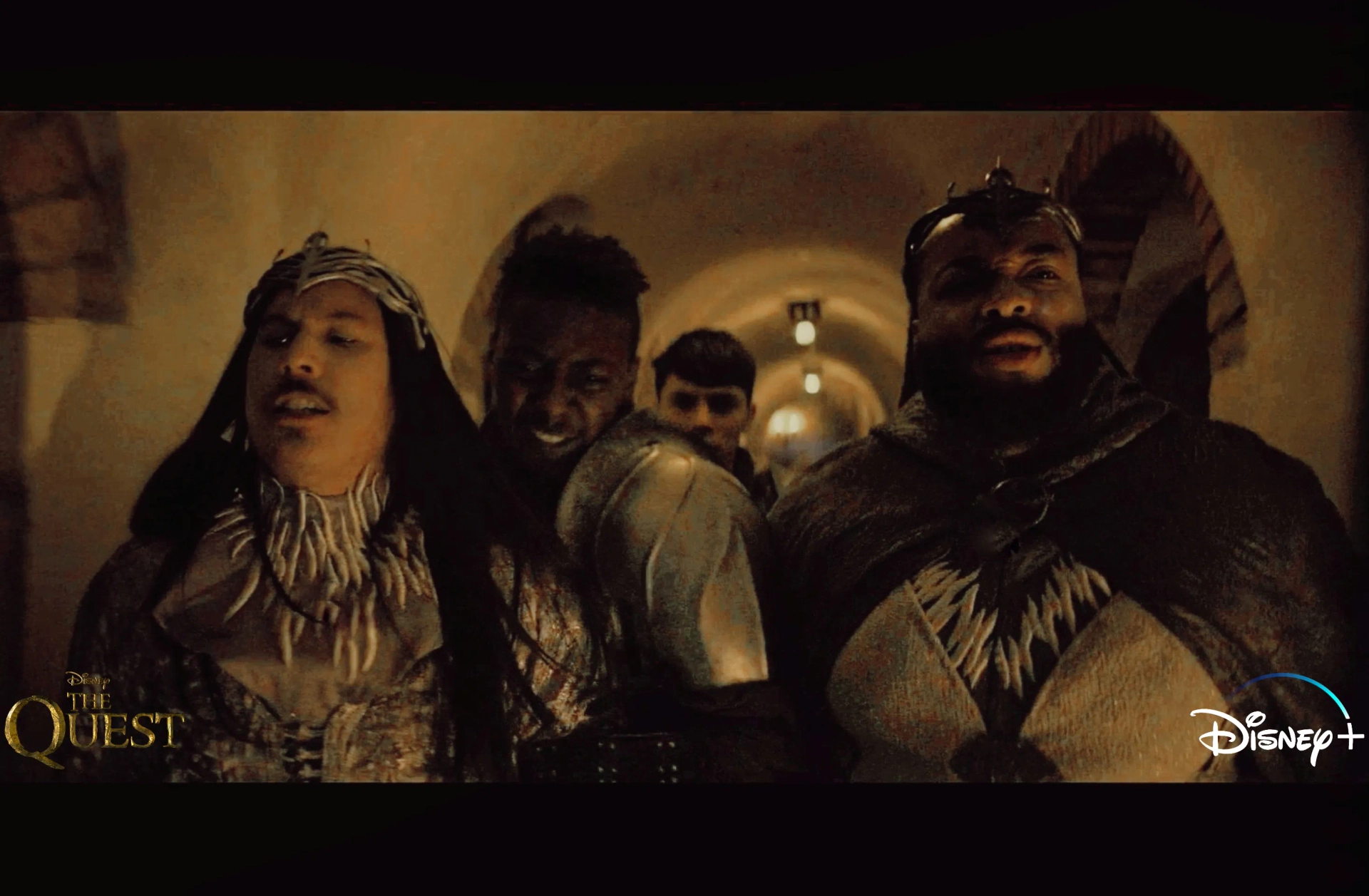 Joshwell Als Levy, Frederic Winkler, and Jarod Lindsey in The Quest (2022)