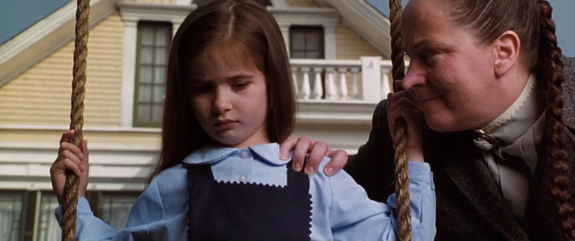 Pam Ferris and Phoebe Pearl in Matilda (1996)
