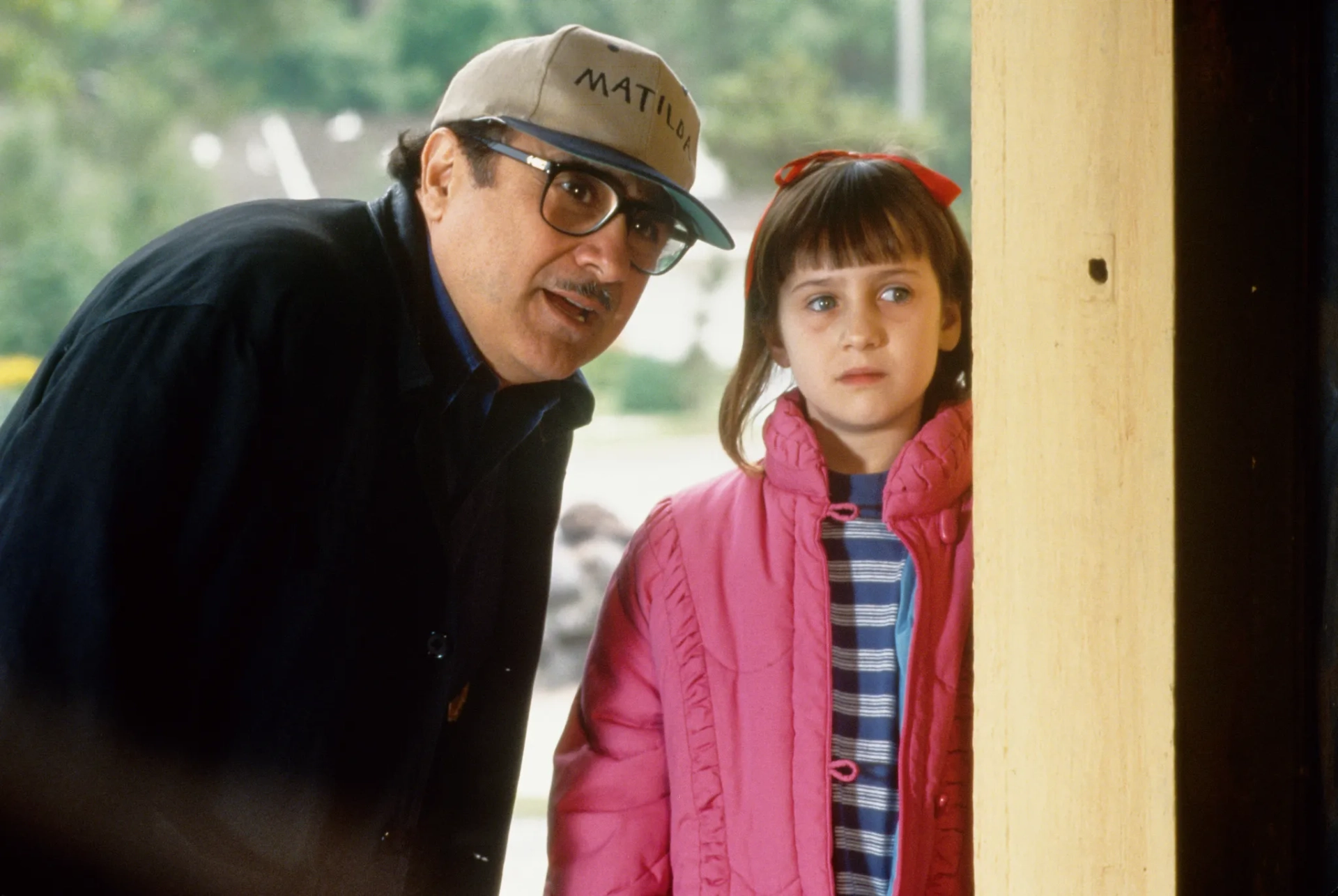 Danny DeVito and Mara Wilson in Matilda (1996)