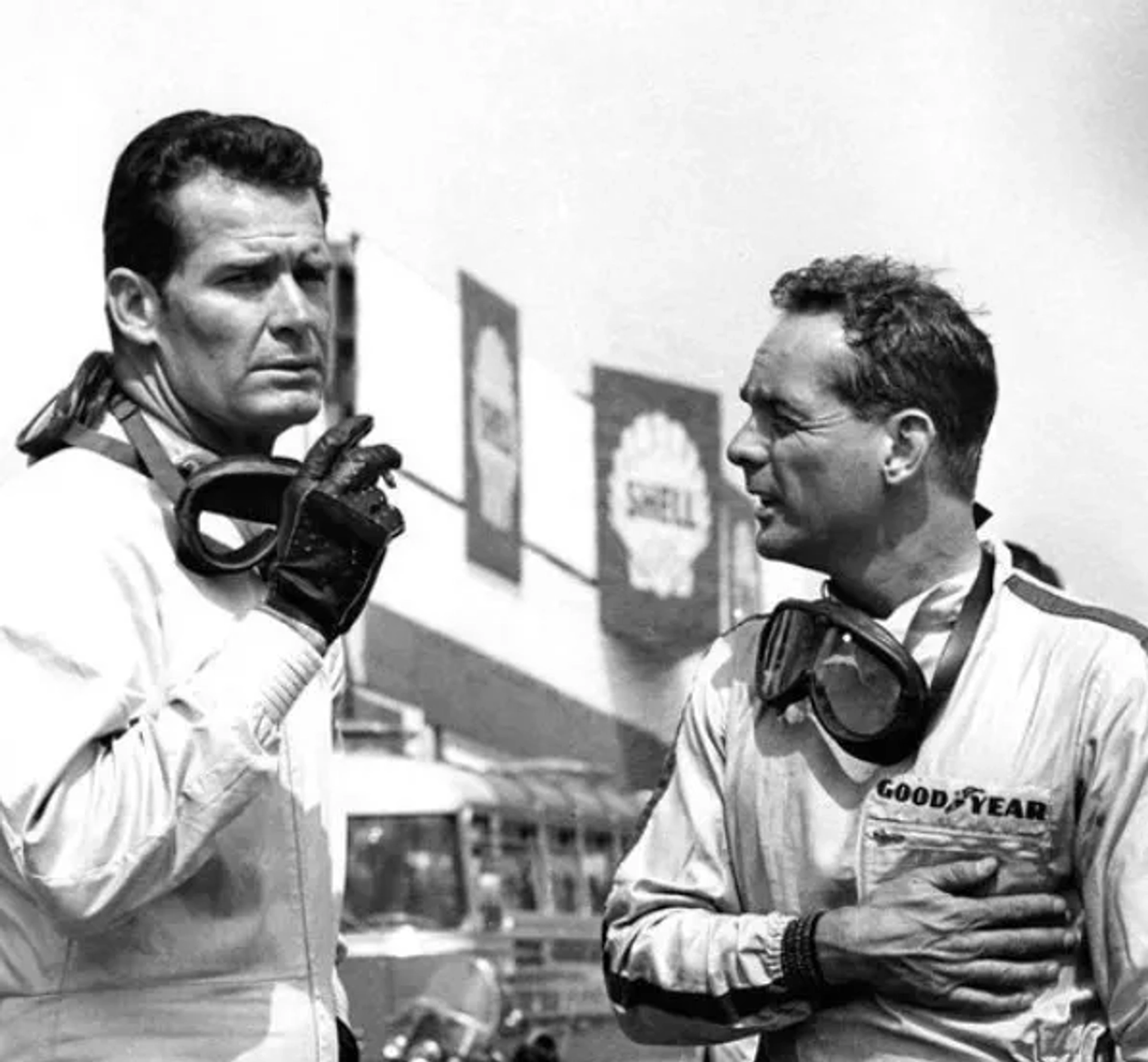 James Garner and Phil Hill in Grand Prix (1966)