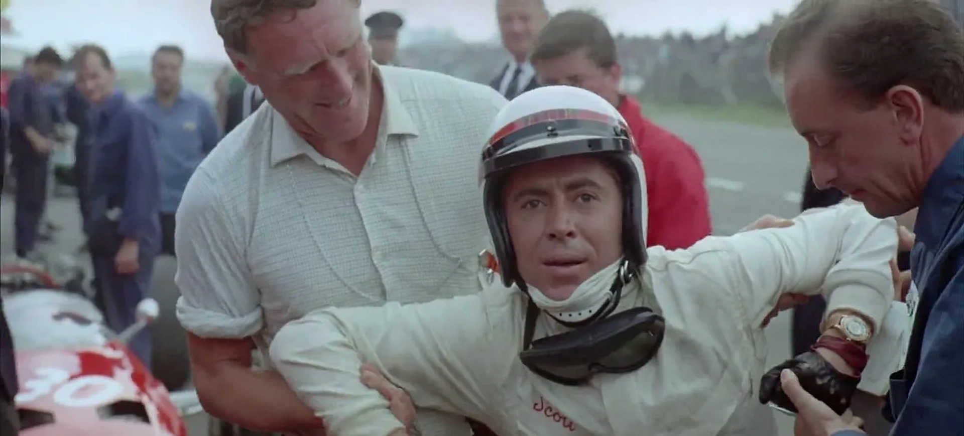 Brian Bedford and Jack Watson in Grand Prix (1966)
