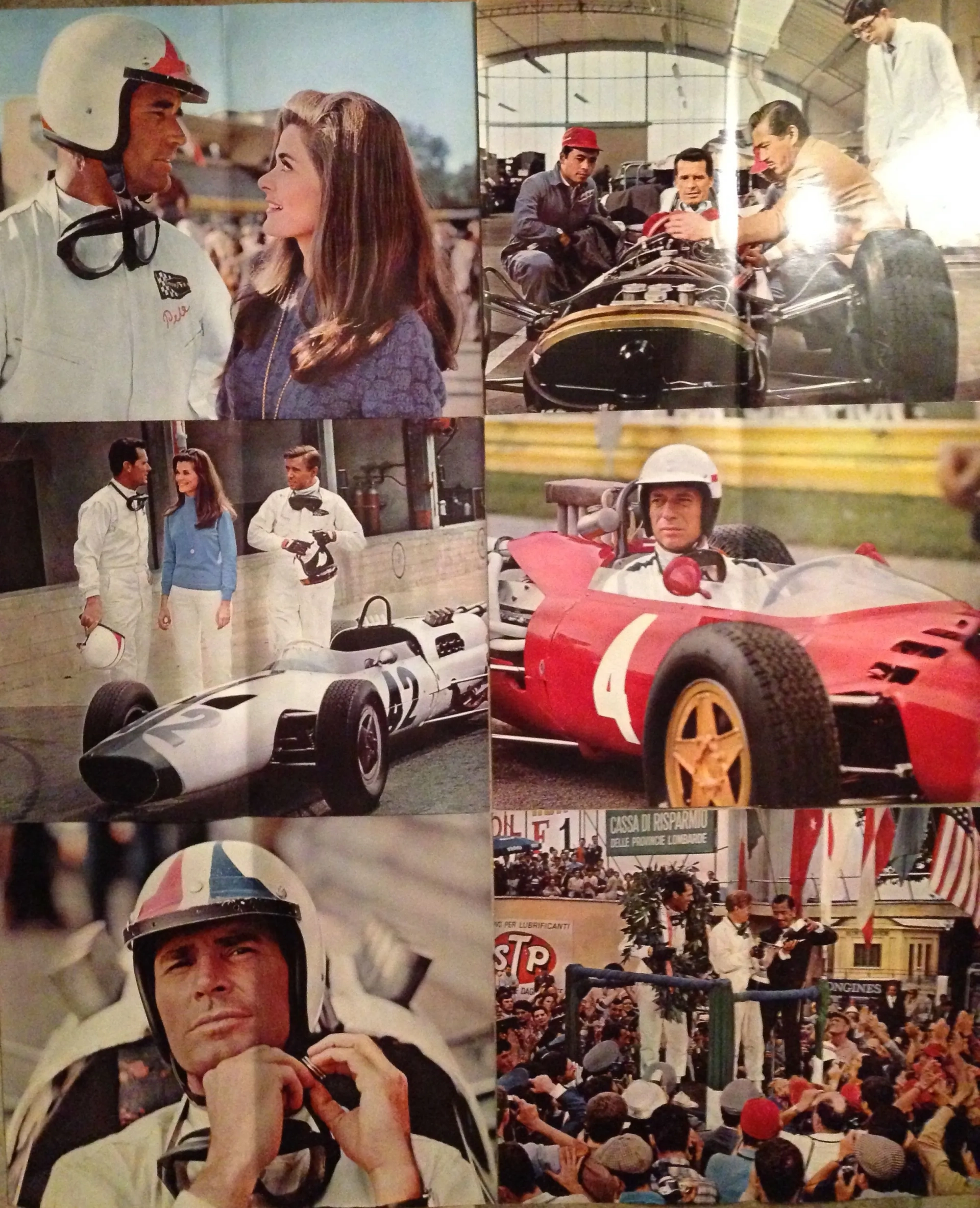 James Garner, Eva Marie Saint, and Yves Montand in Grand Prix (1966)