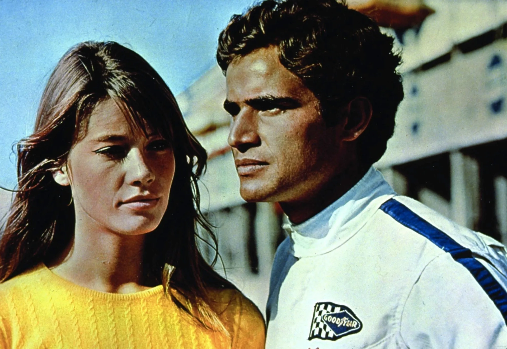 Antonio Sabato and Françoise Hardy in Grand Prix (1966)