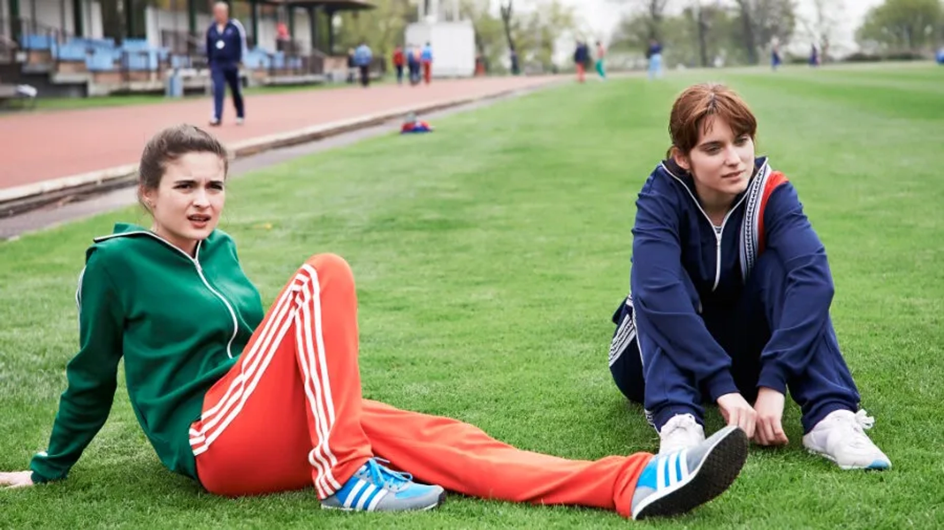 Judit Bárdos and Eva Podzimková in Fair Play (2014)