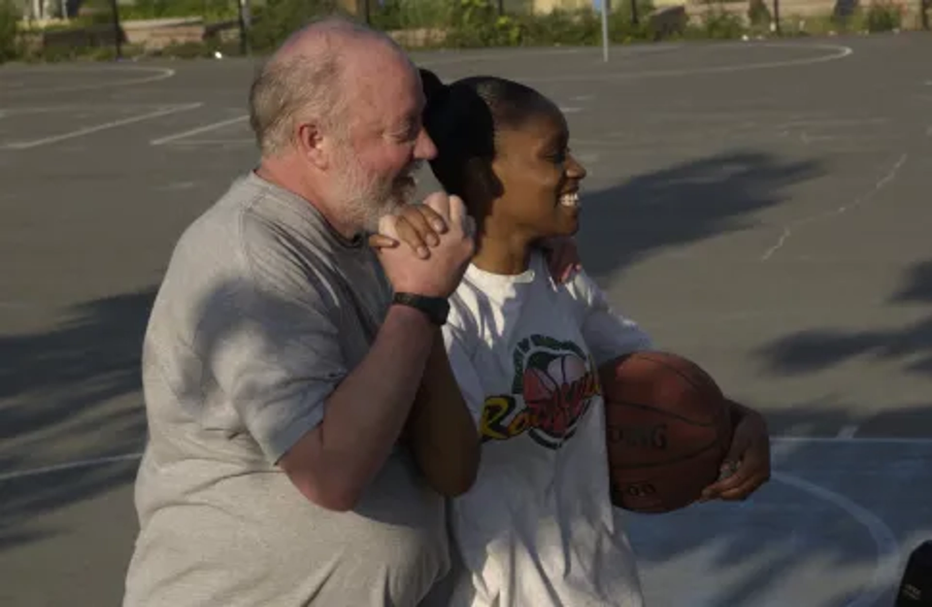 Darnellia Russell and Bill Resler in The Heart of the Game (2005)