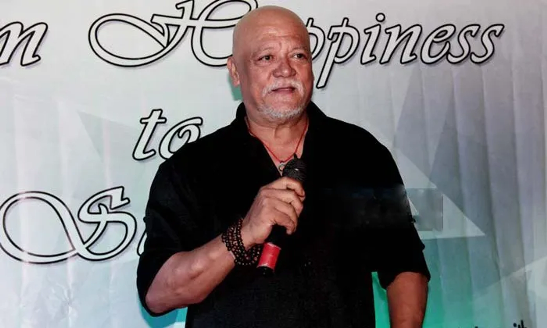 Sunil Thapa at an event for Mary Kom (2014)