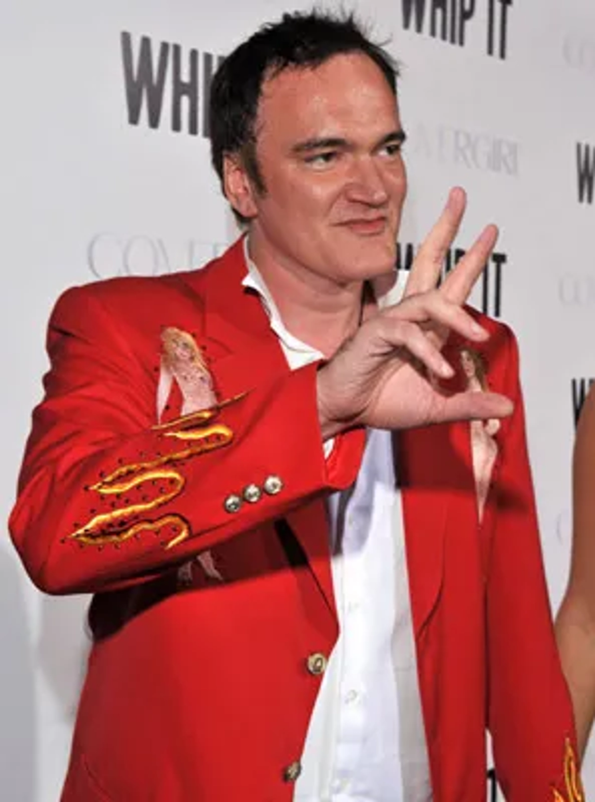 Quentin Tarantino at an event for Whip It (2009)