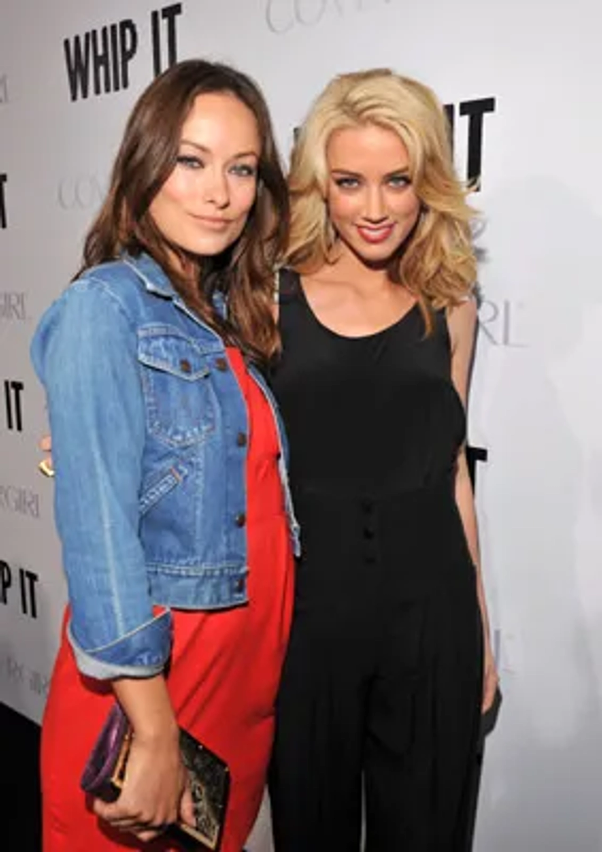 Olivia Wilde and Amber Heard at an event for Whip It (2009)