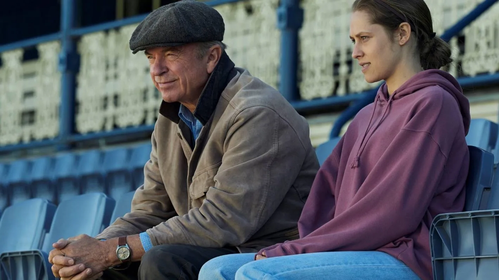 Sam Neill and Teresa Palmer in Ride Like a Girl (2019)