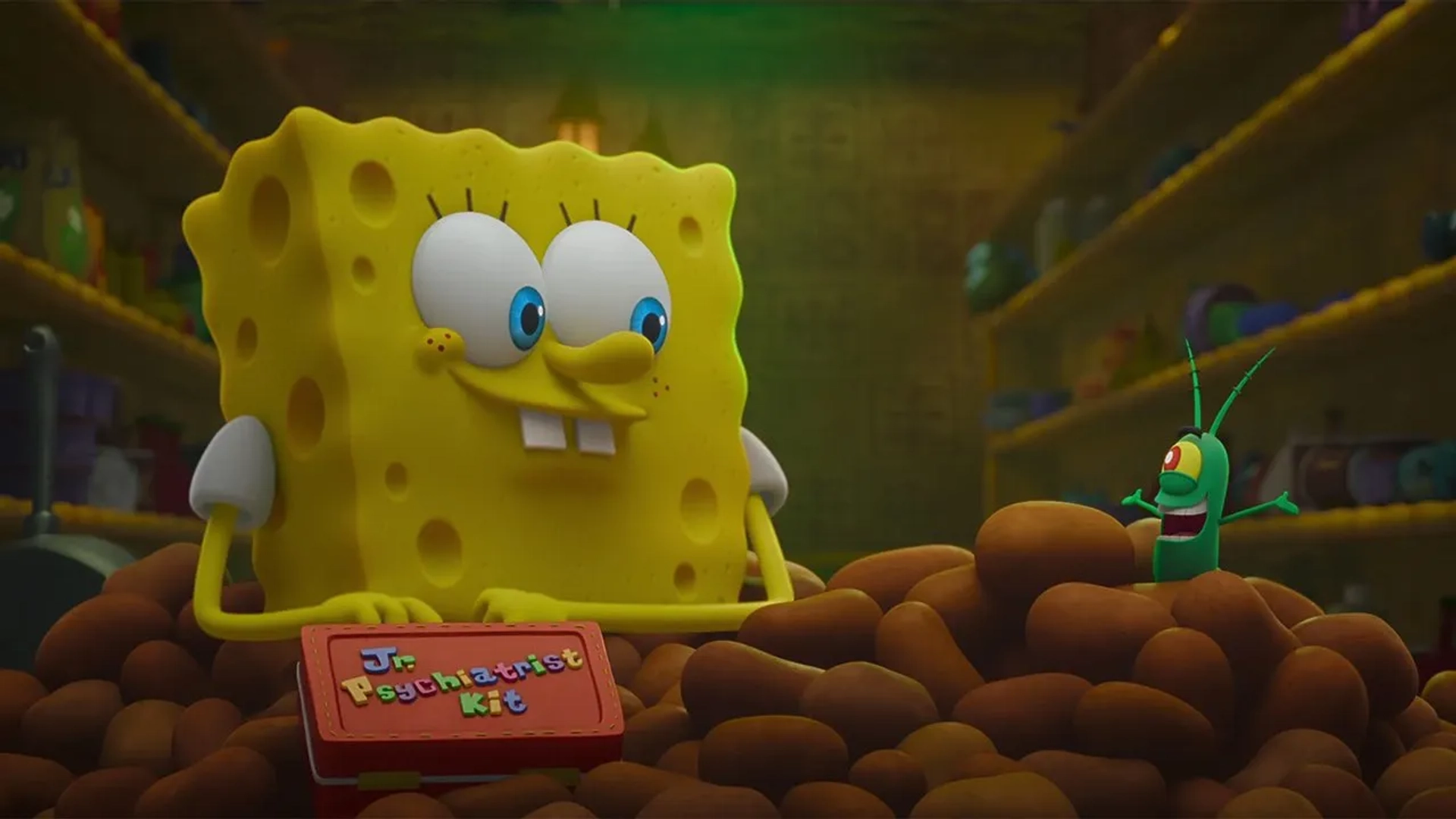 Tom Kenny and Mr. Lawrence in Plankton: The Movie (2025)