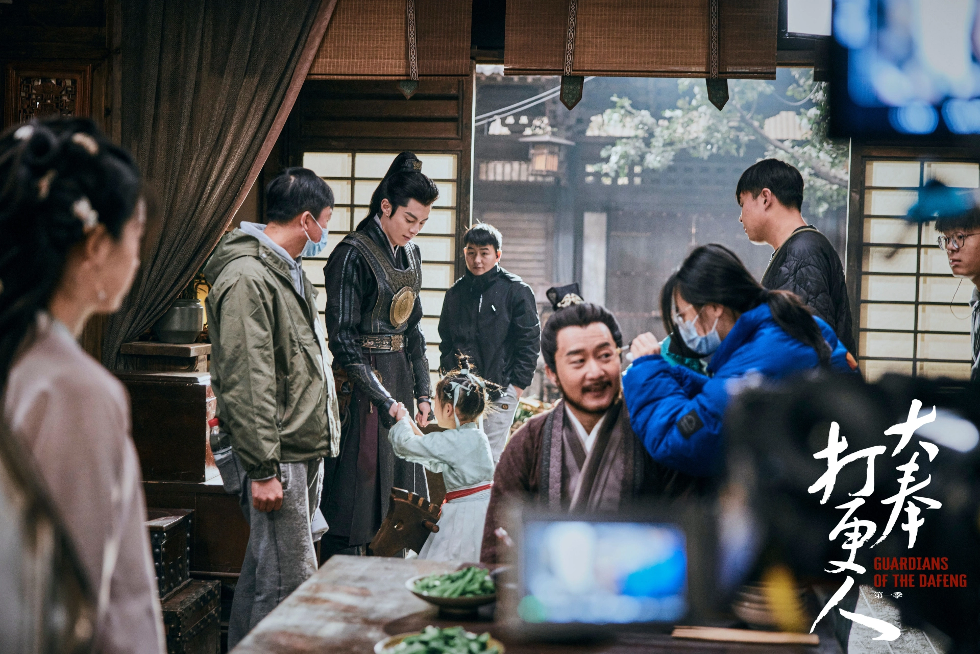 Yang Yue and Dylan Wang in Guardians of the Dafeng (2024)