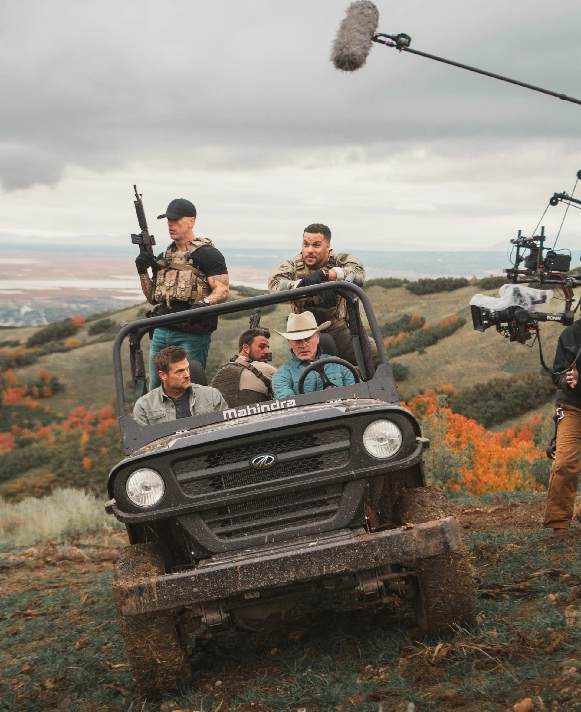 Bailey Chase, Neal McDonough, Kevin Lawson, Jesse Hutch and Manny McCord in Homestead