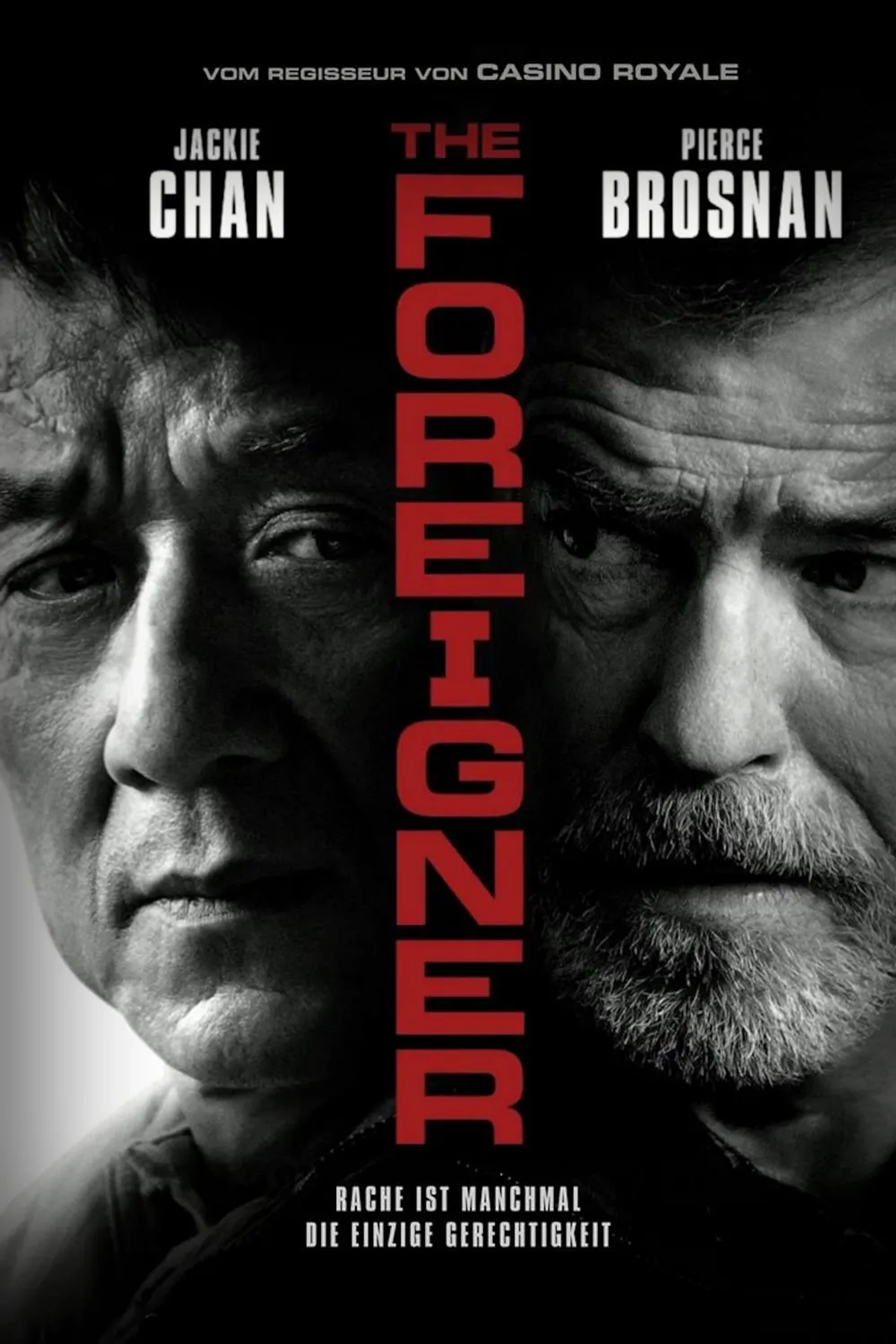 Pierce Brosnan and Jackie Chan in The Foreigner (2017)