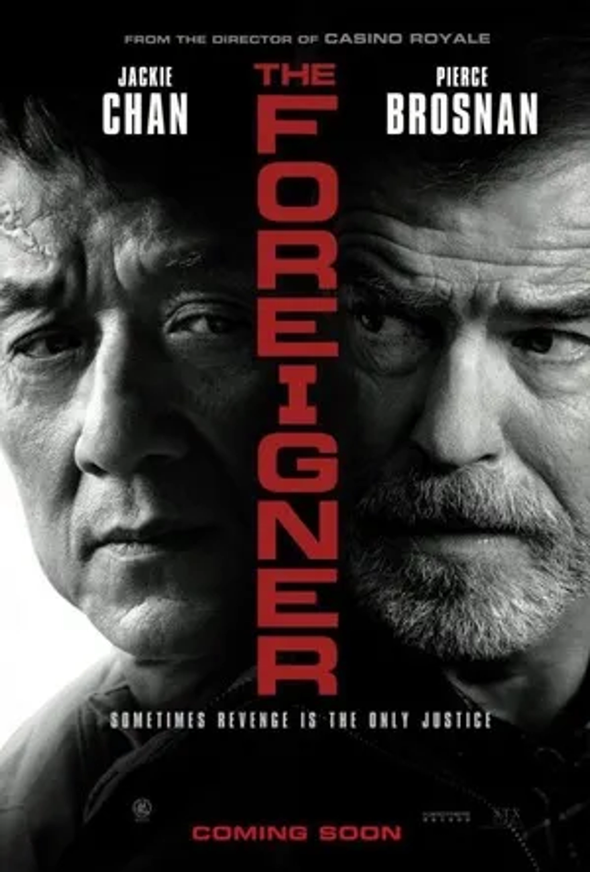 Pierce Brosnan and Jackie Chan in The Foreigner (2017)
