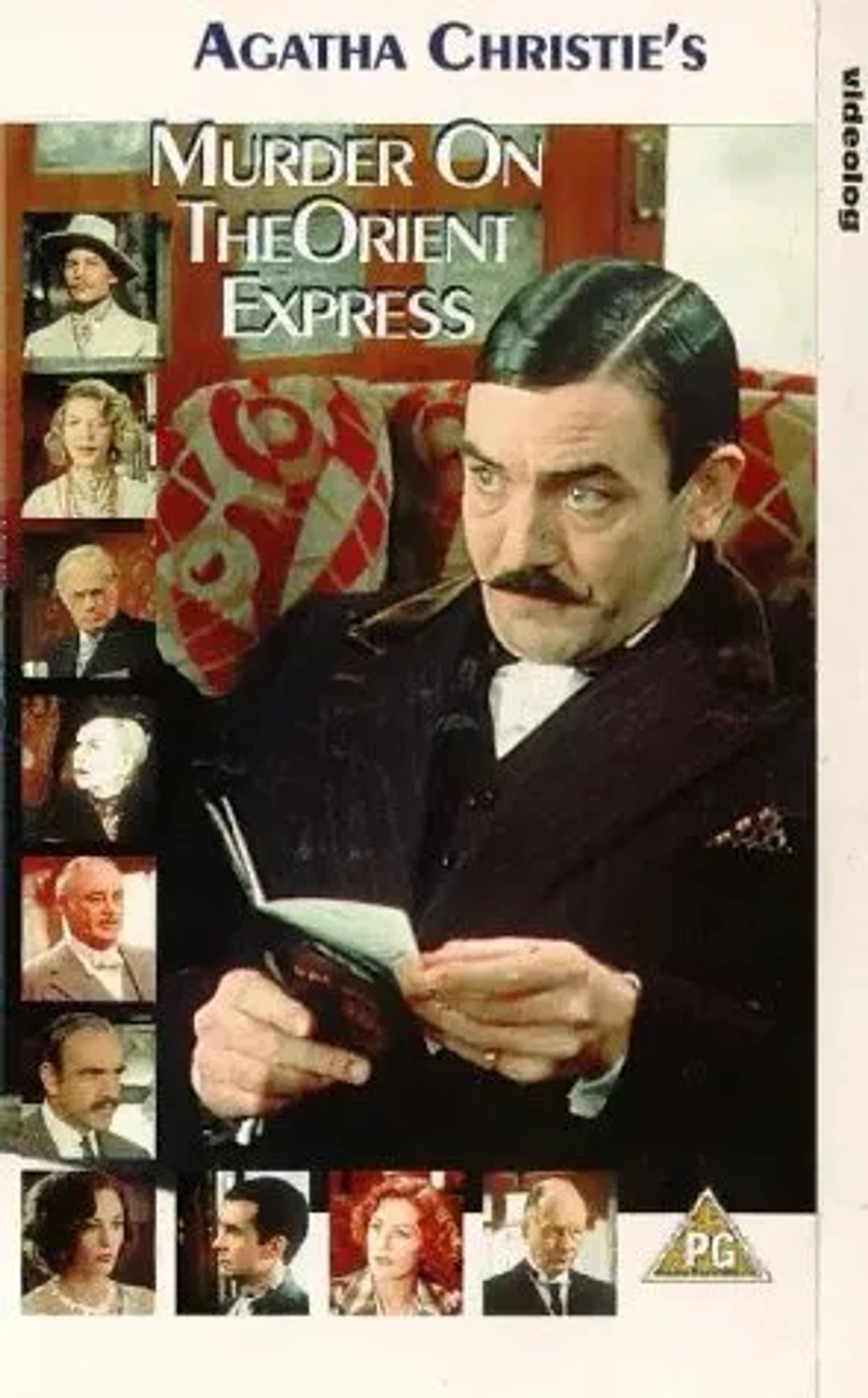 Lauren Bacall, Ingrid Bergman, John Gielgud, Sean Connery, Jacqueline Bisset, Anthony Perkins, Vanessa Redgrave, Martin Balsam, Albert Finney, Richard Widmark, and Michael York in Murder on the Orient Express (1974)