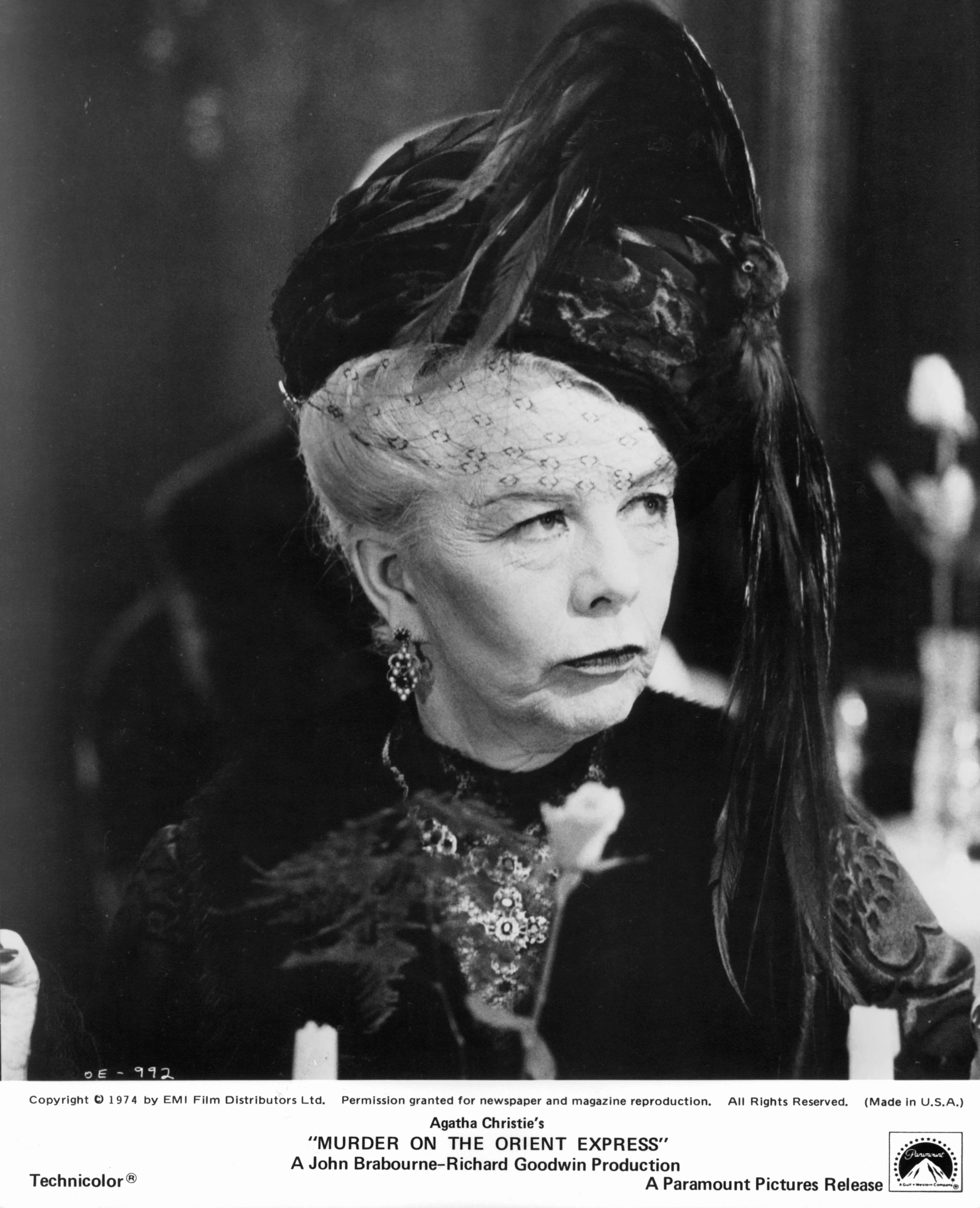 Wendy Hiller in Murder on the Orient Express (1974)