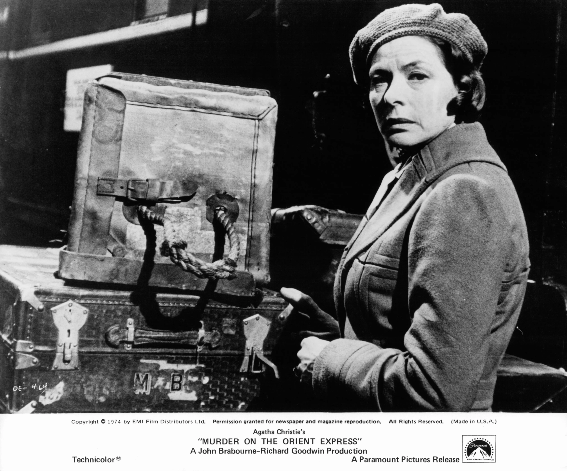 Ingrid Bergman in Murder on the Orient Express (1974)