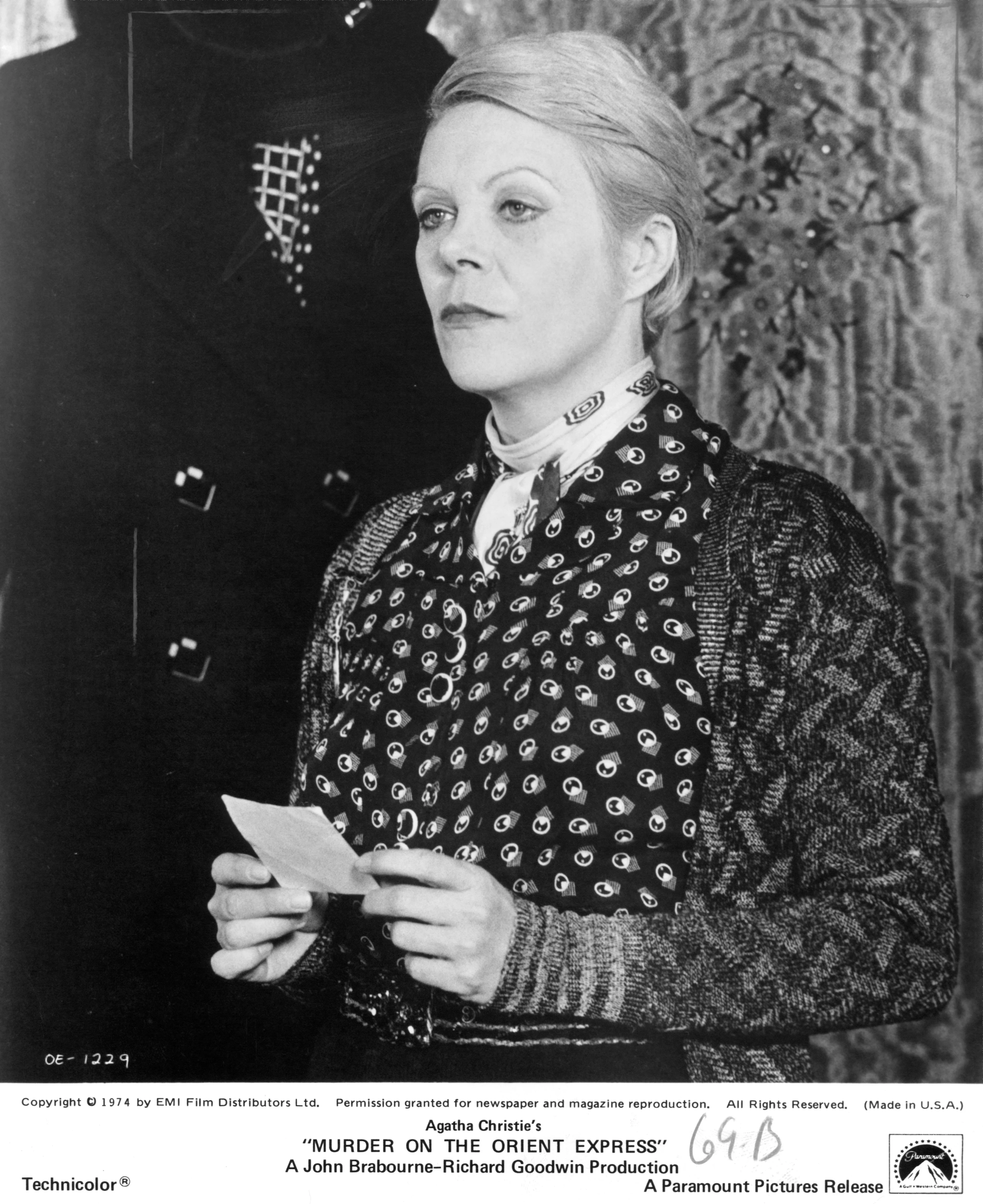 Rachel Roberts in Murder on the Orient Express (1974)