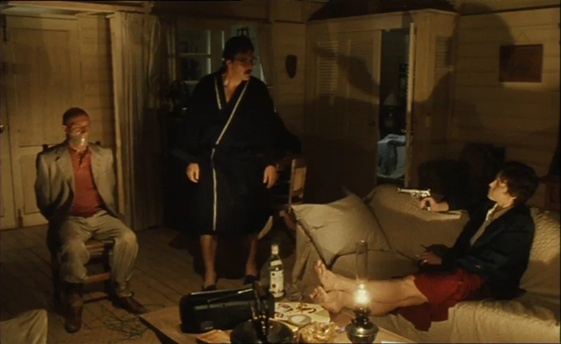 Sigourney Weaver, Ben Kingsley, and Stuart Wilson in Death and the Maiden (1994)