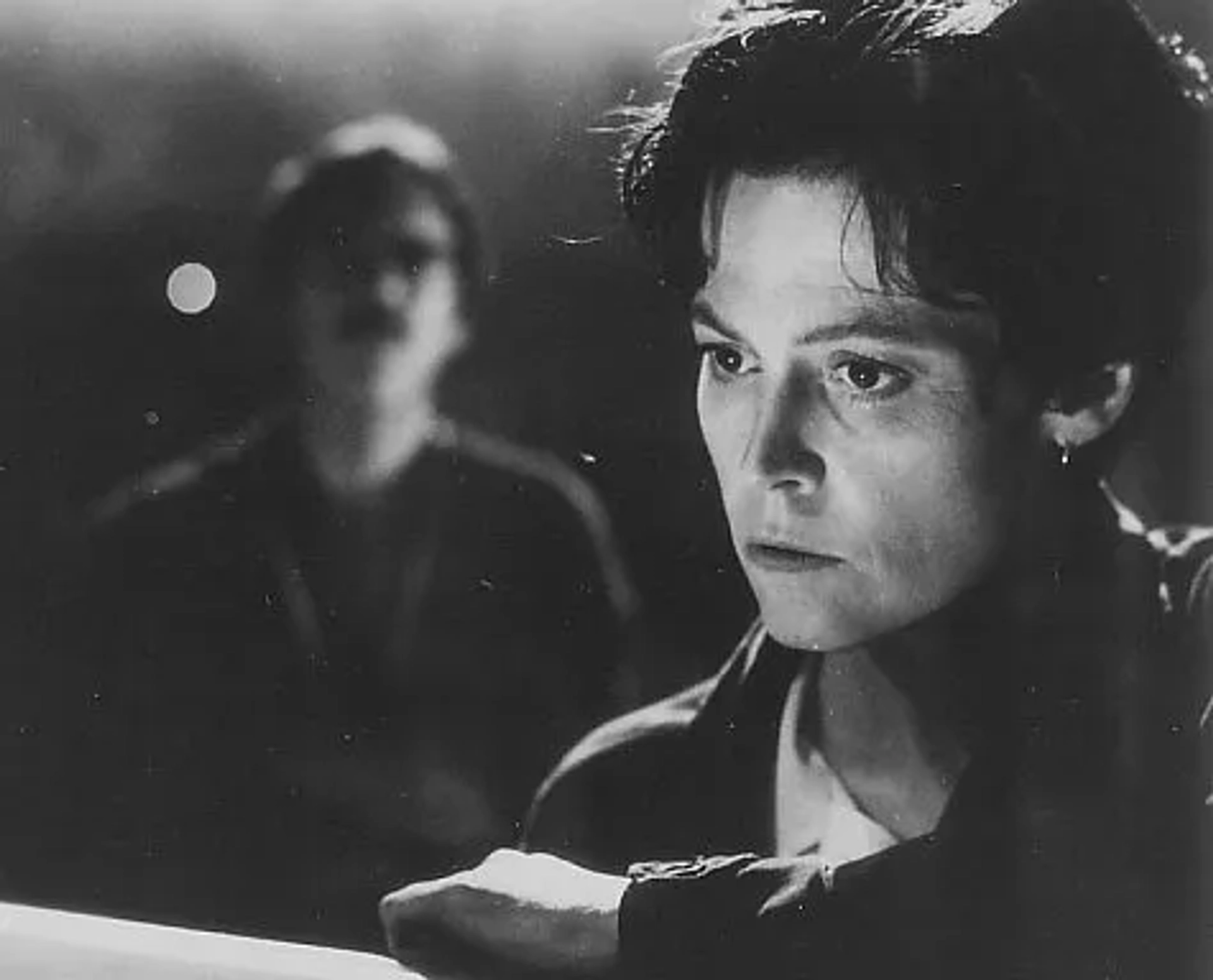Sigourney Weaver and Stuart Wilson in Death and the Maiden (1994)