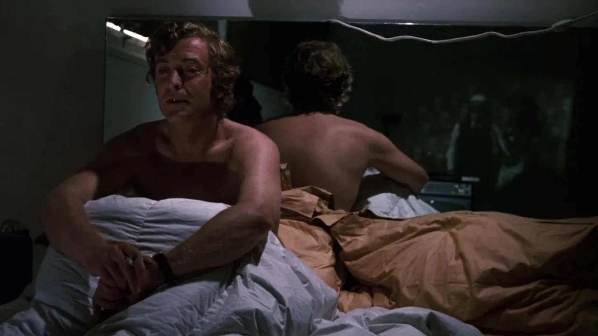 Michael Caine, Petra Markham, and Geraldine Moffat in Get Carter (1971)