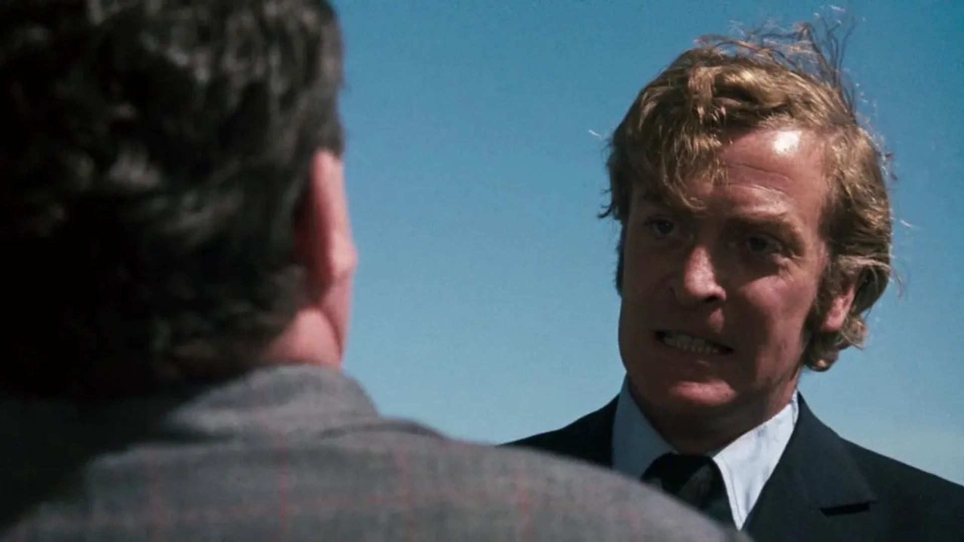 Michael Caine and Bryan Mosley in Get Carter (1971)