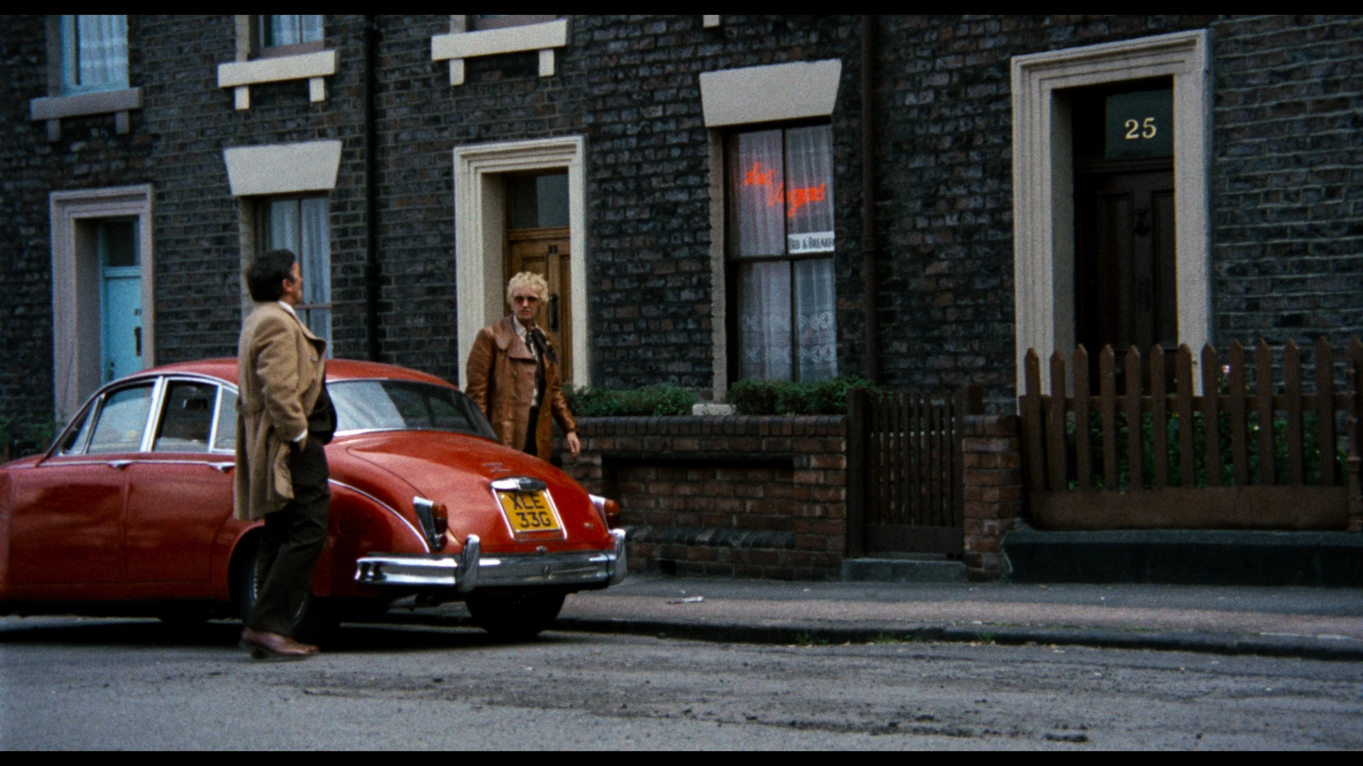 Tony Beckley and George Sewell in Get Carter (1971)