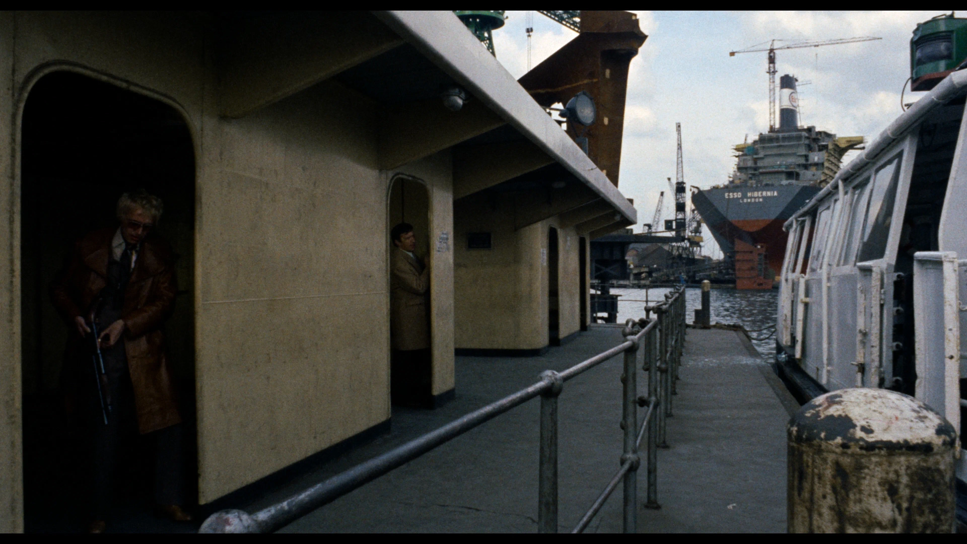 Tony Beckley and George Sewell in Get Carter (1971)