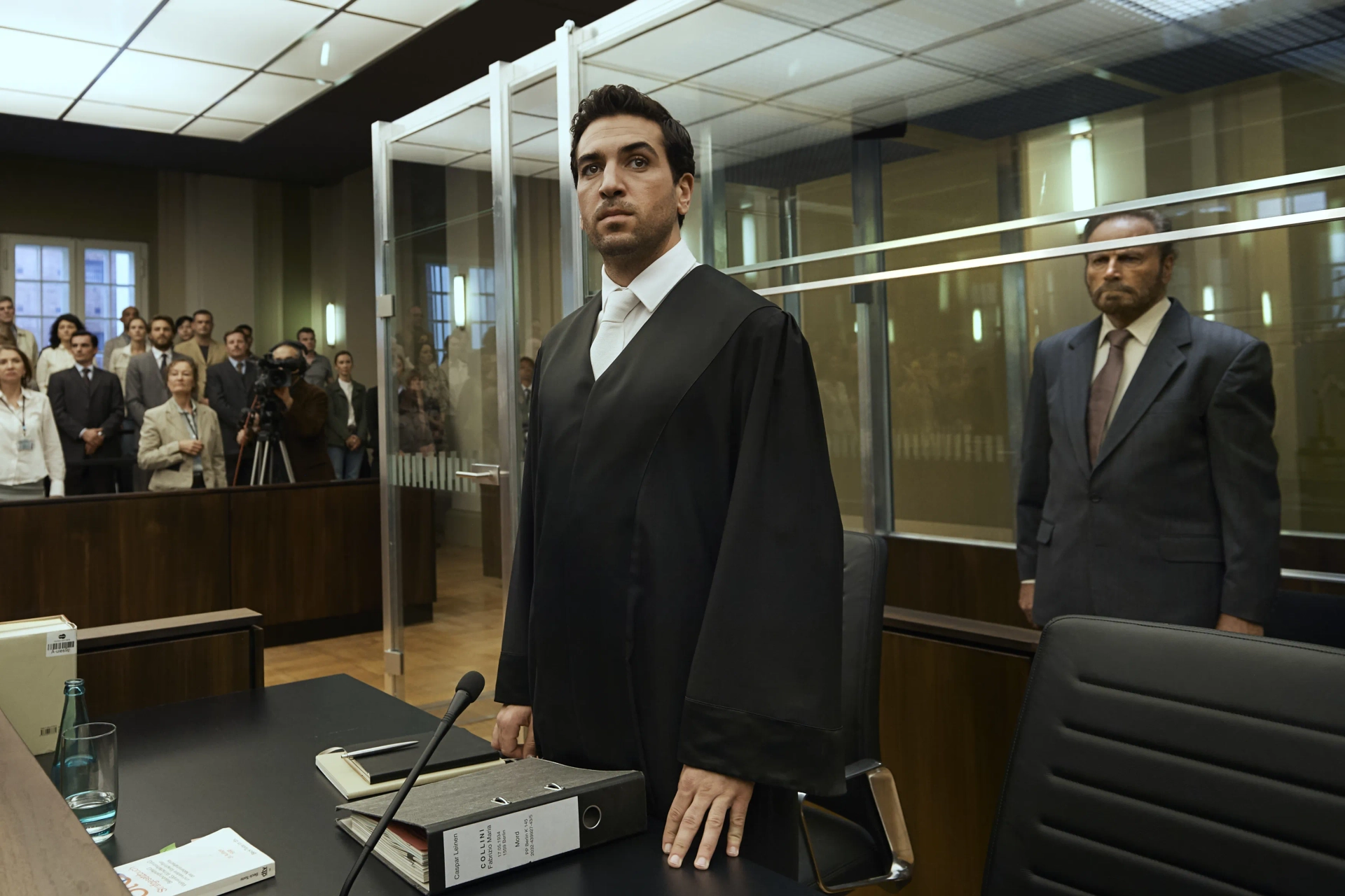 Franco Nero and Elyas M'Barek in The Collini Case (2019)