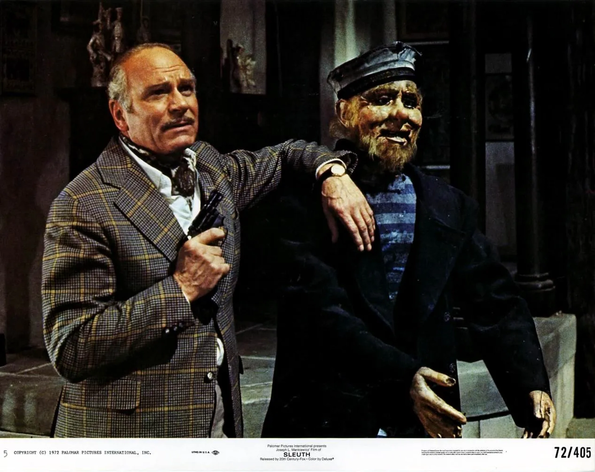 Laurence Olivier in Sleuth (1972)