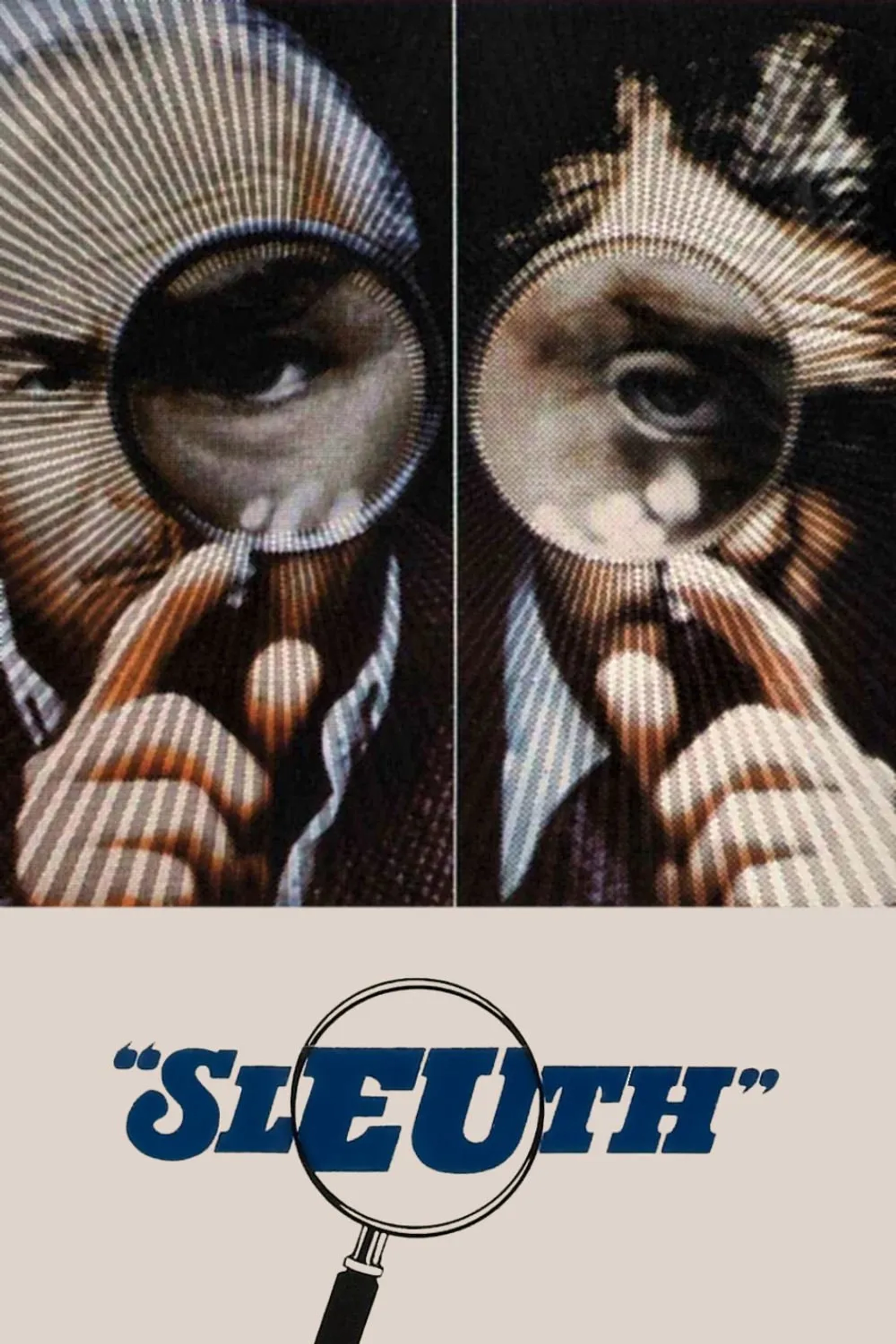 Laurence Olivier and Michael Caine in Sleuth (1972)