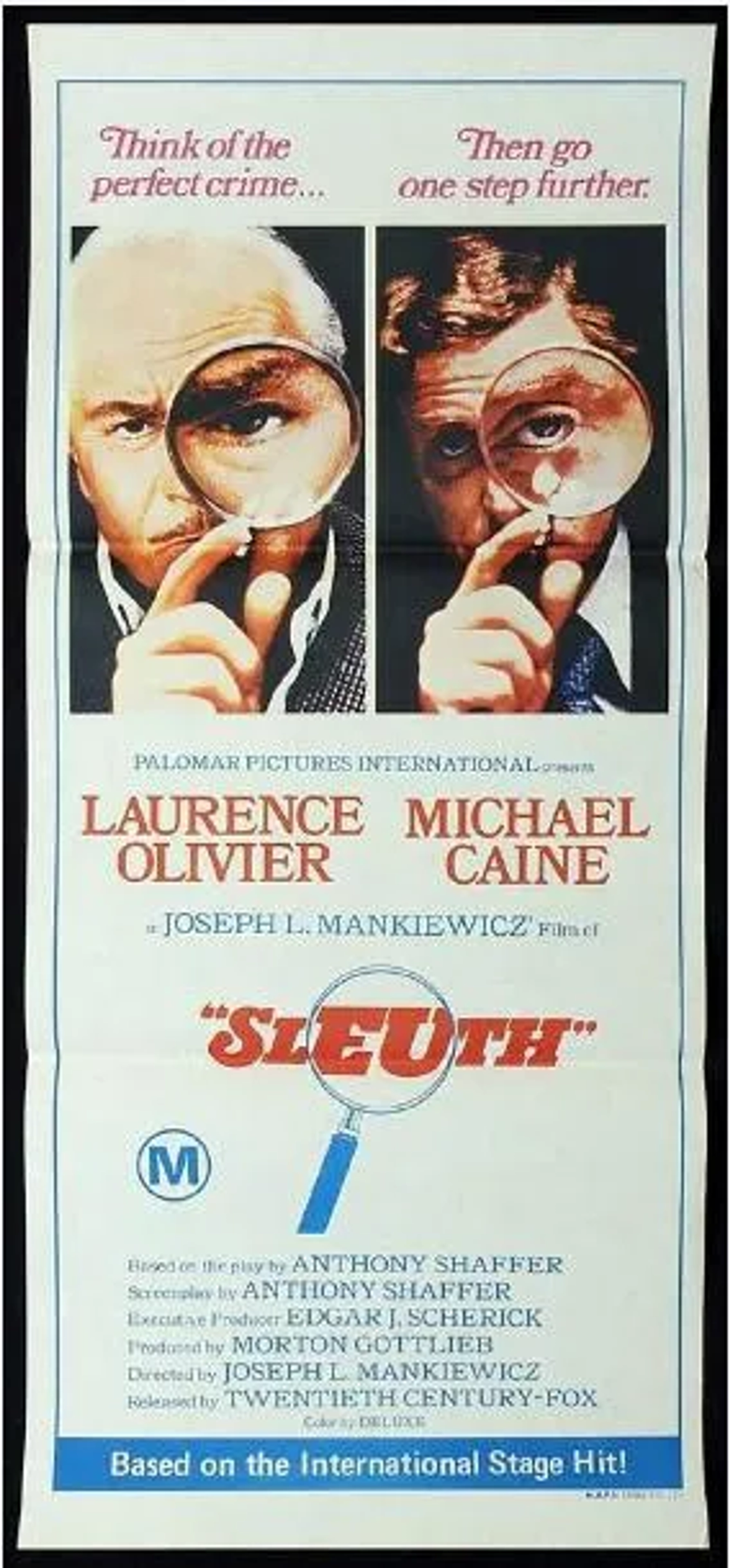 Laurence Olivier and Michael Caine in Sleuth (1972)