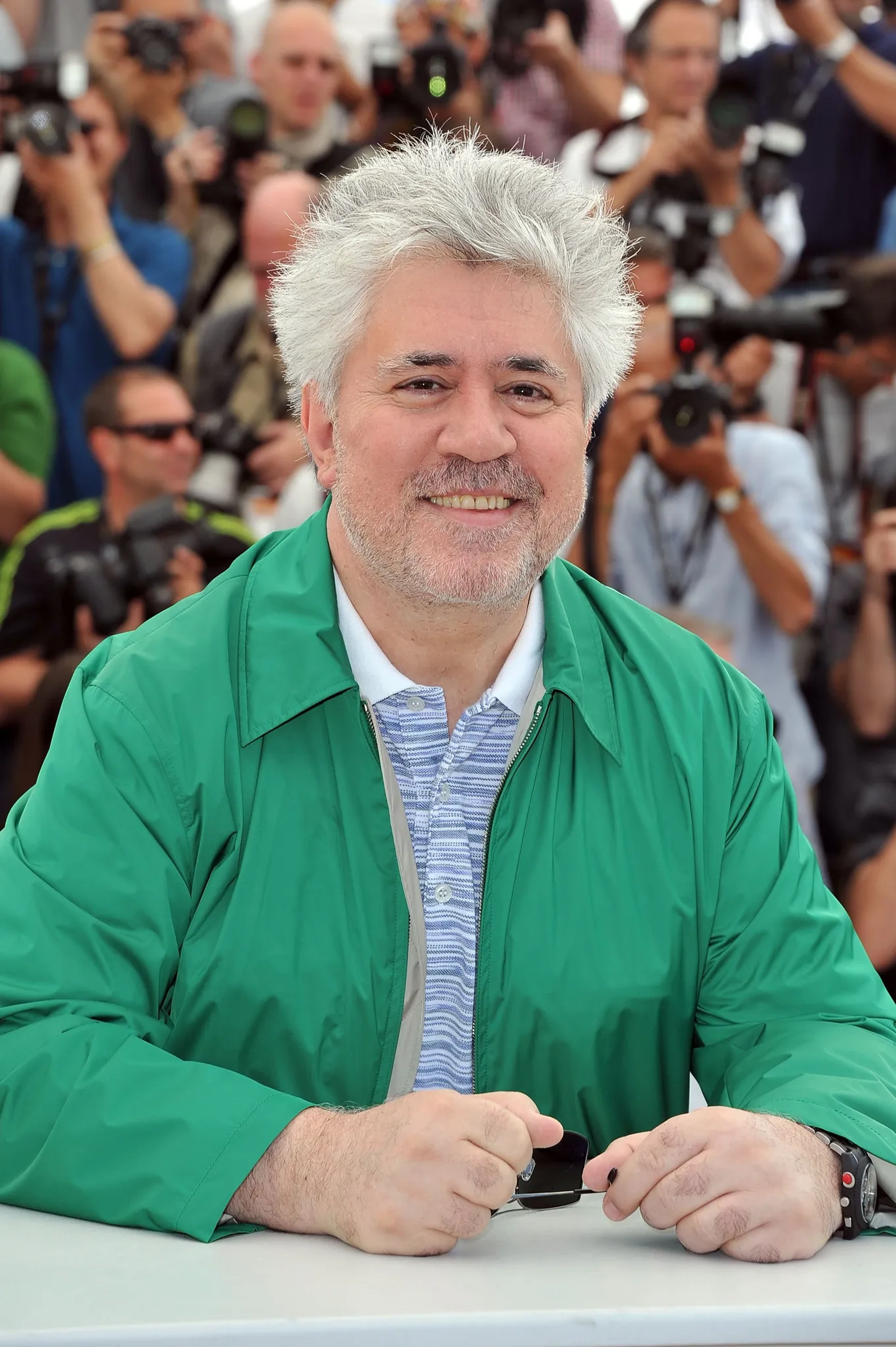 Pedro Almodóvar at an event for The Skin I Live In (2011)