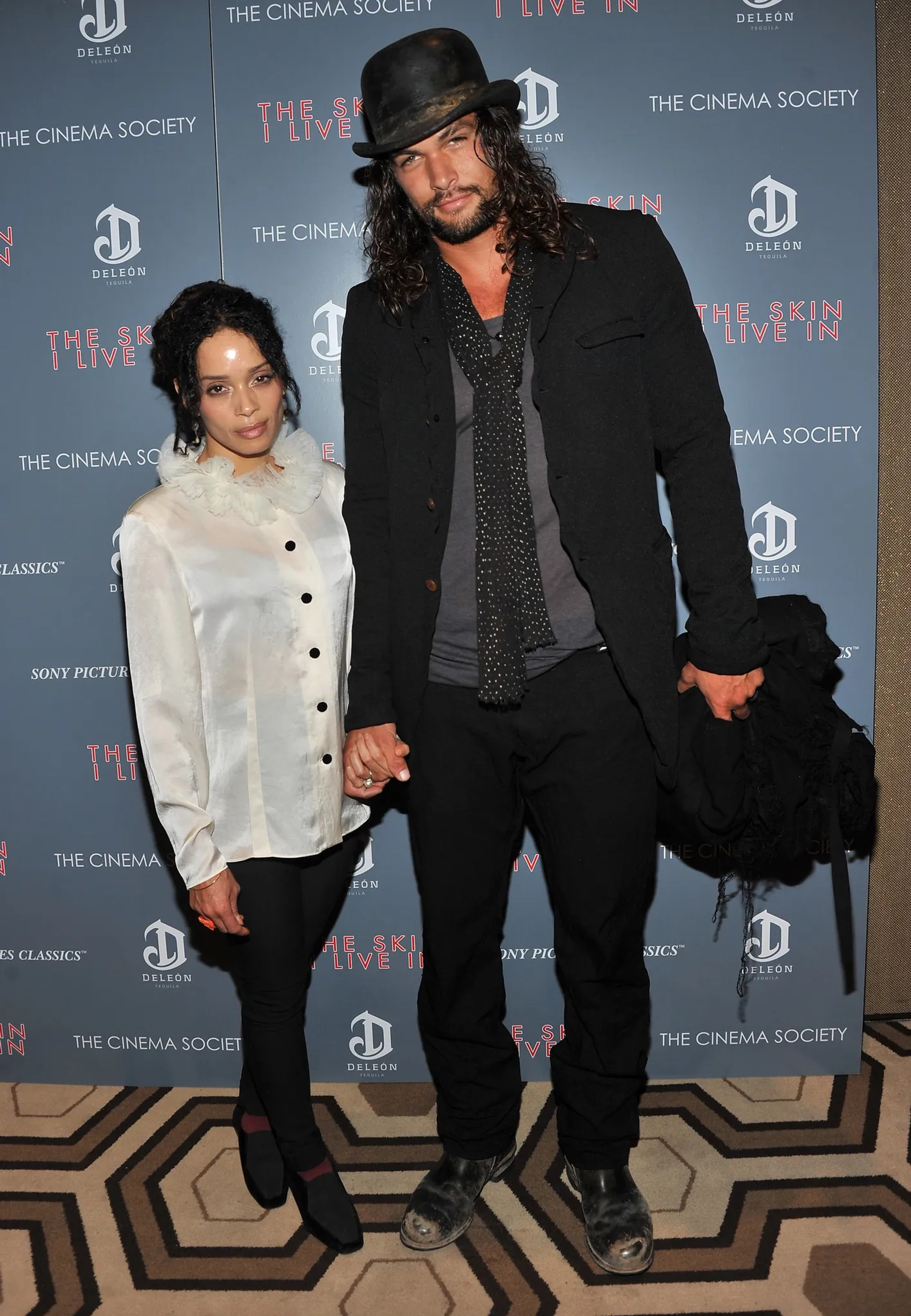 Lisa Bonet and Jason Momoa at an event for The Skin I Live In (2011)