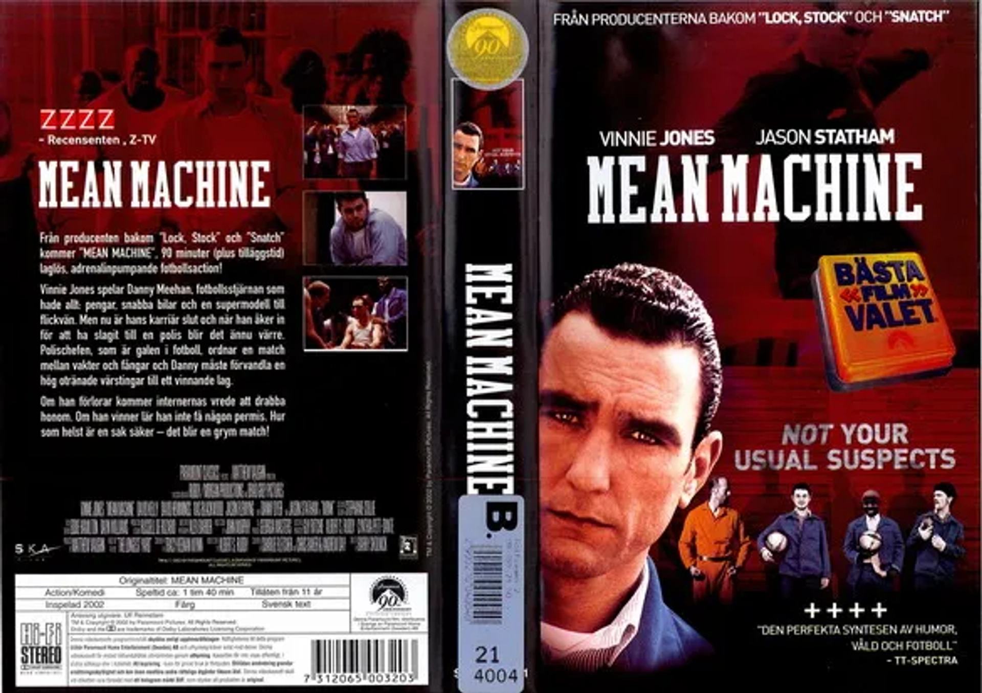 Vinnie Jones, Jason Statham, Vas Blackwood, Danny Dyer, and Stephen Walters in Mean Machine (2001)