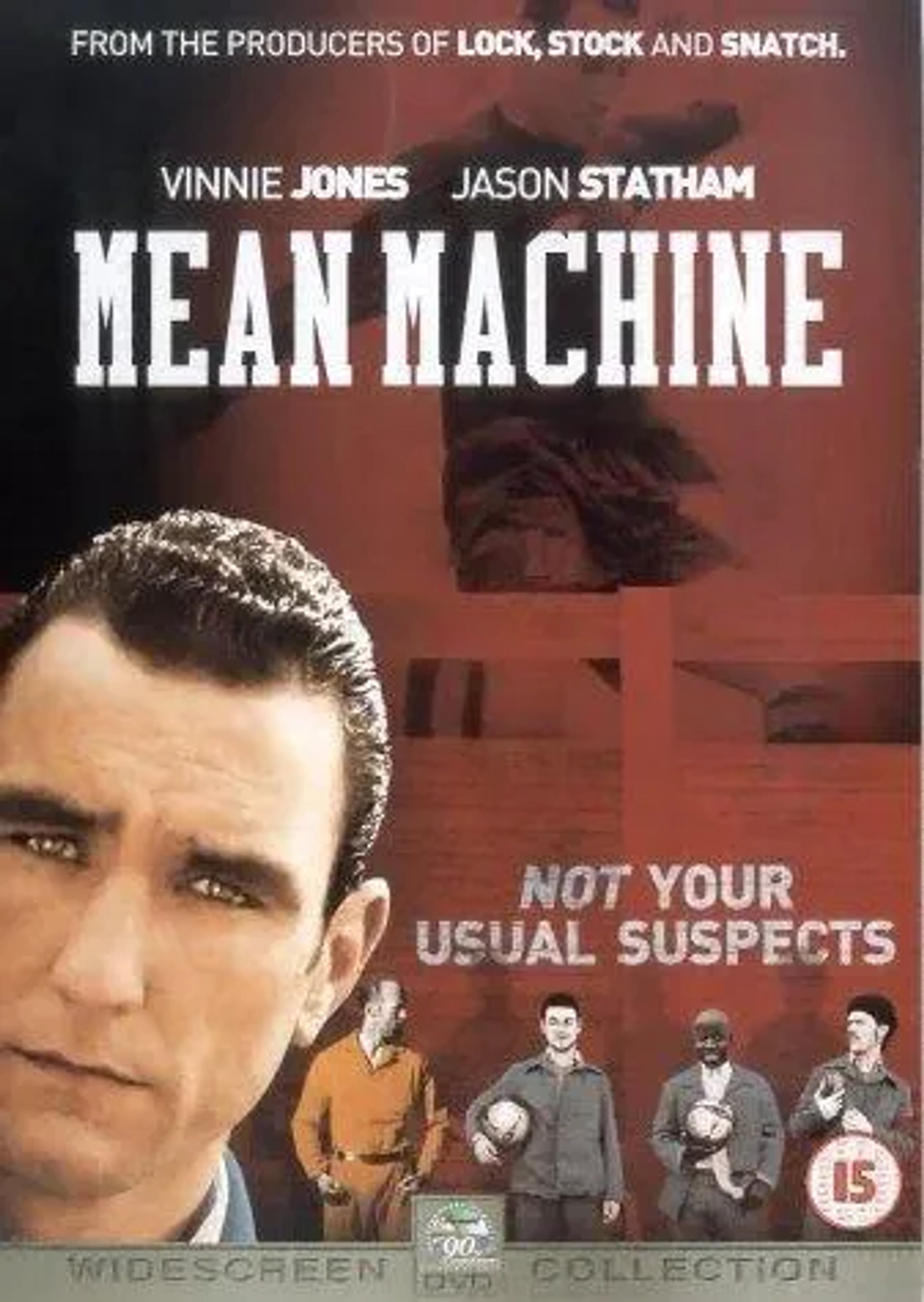 Vinnie Jones, Jason Statham, Vas Blackwood, Danny Dyer, and Stephen Walters in Mean Machine (2001)