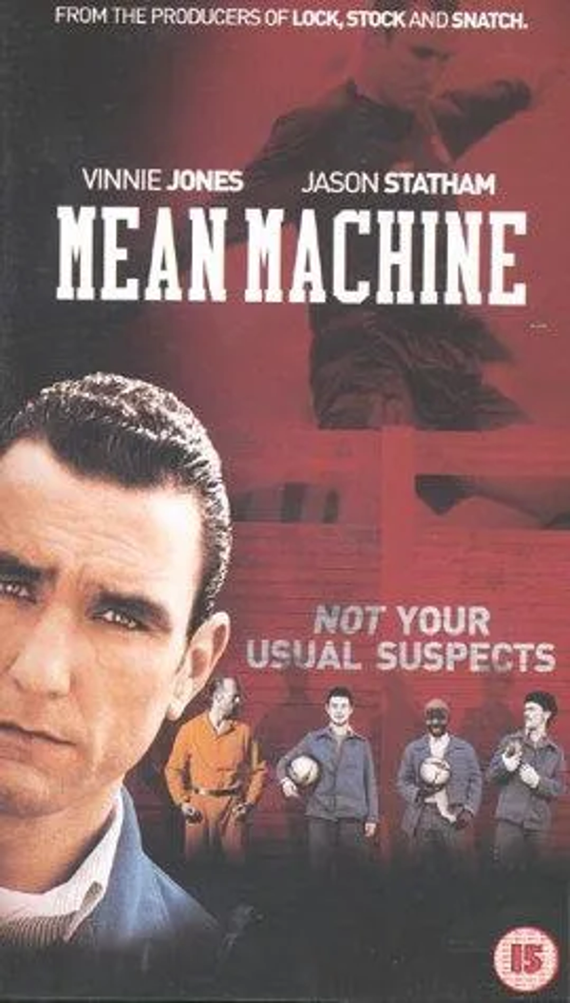 Vinnie Jones, Jason Statham, Vas Blackwood, Danny Dyer, and Stephen Walters in Mean Machine (2001)