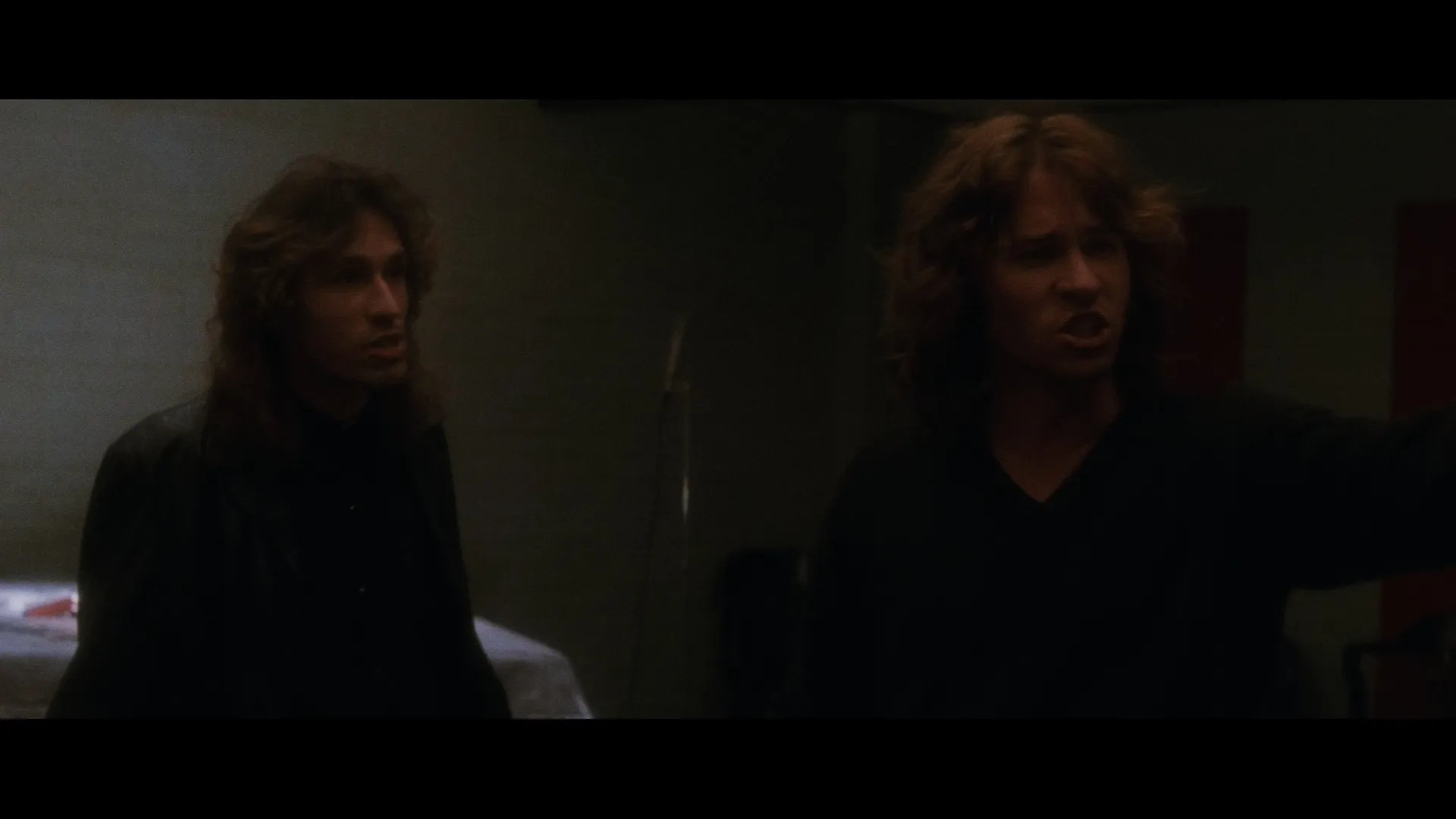 Val Kilmer and Michael Wincott in The Doors (1991)